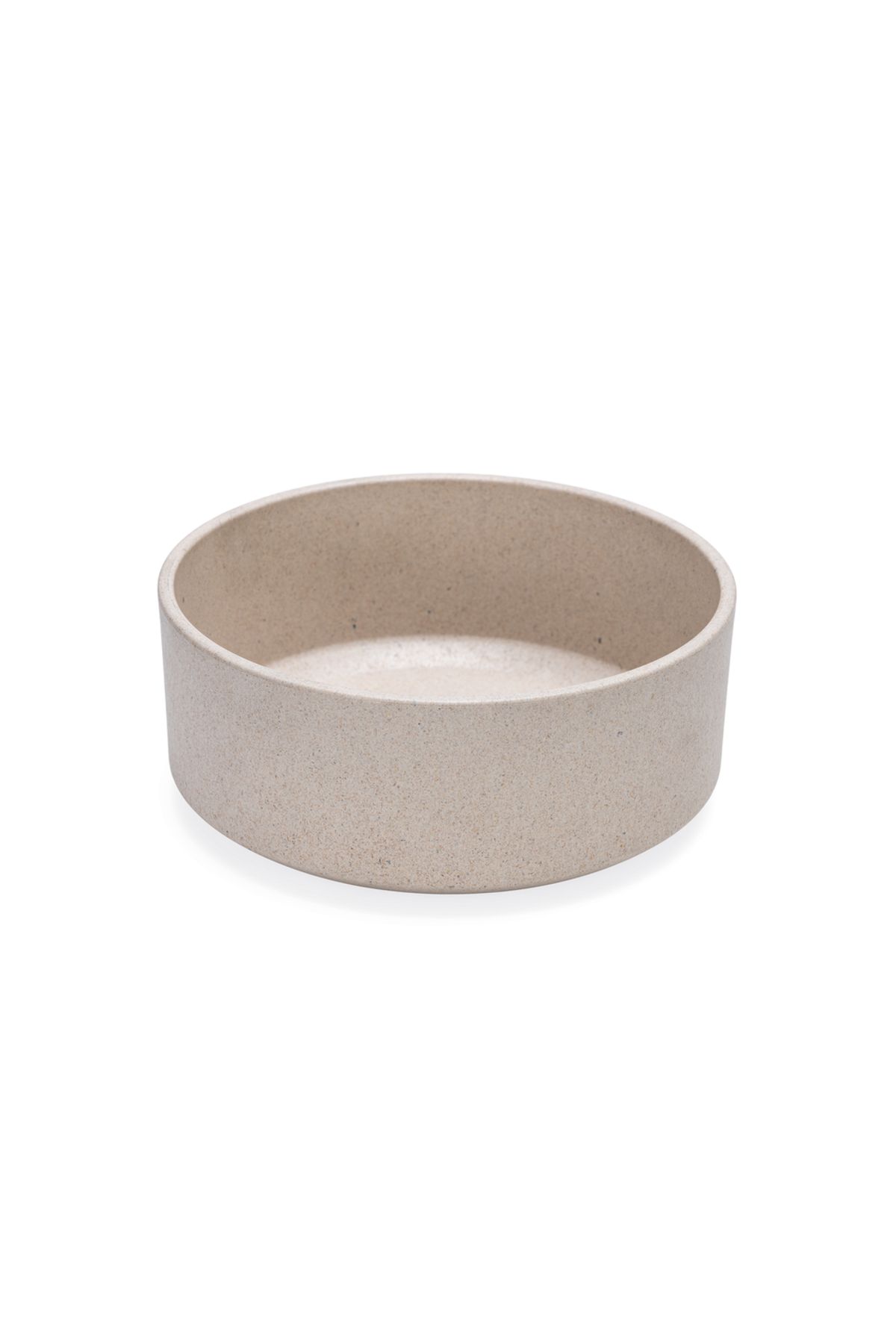 Beeztees DBL Köpek Mama Su Kabı, Bambu, Bej, 17cm, 800ml