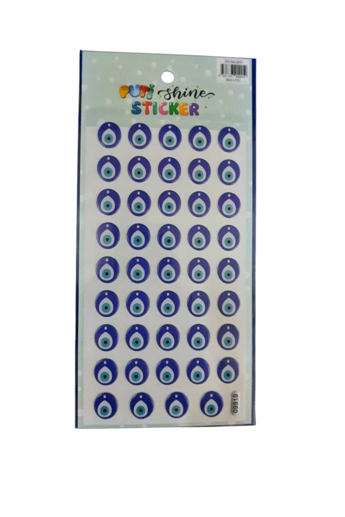 Puti PUTİ SHINE STICKER - NAZAR BONCUĞU 09919