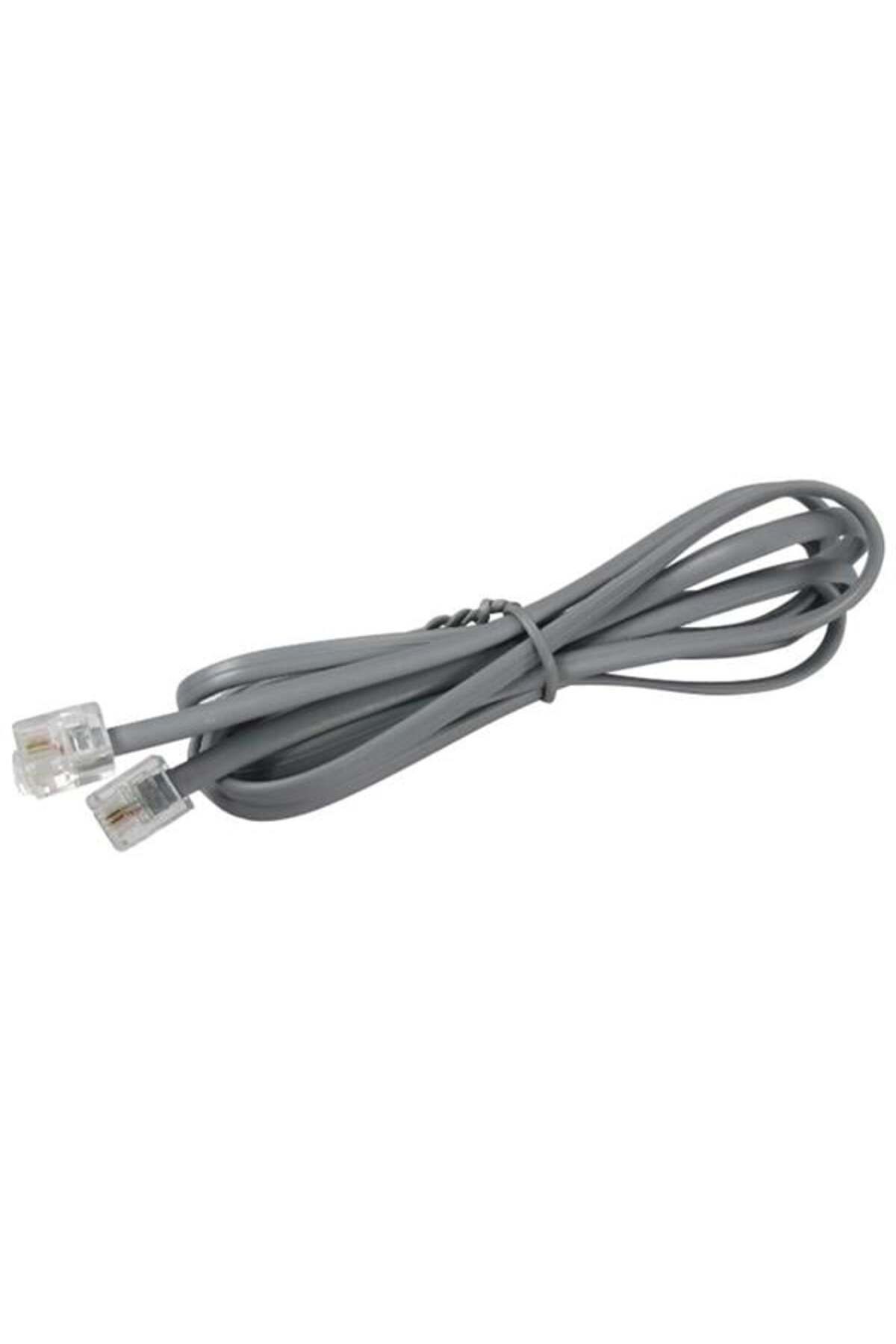 Pazarcan Telefon Hat Kablosu 6P/2C Hazır 1.5 Metre