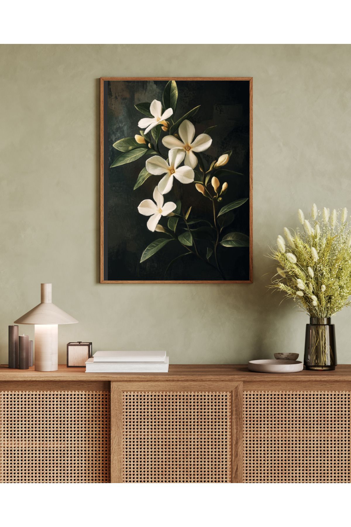woodhomeworks tek parça salon ofis dekor tablo