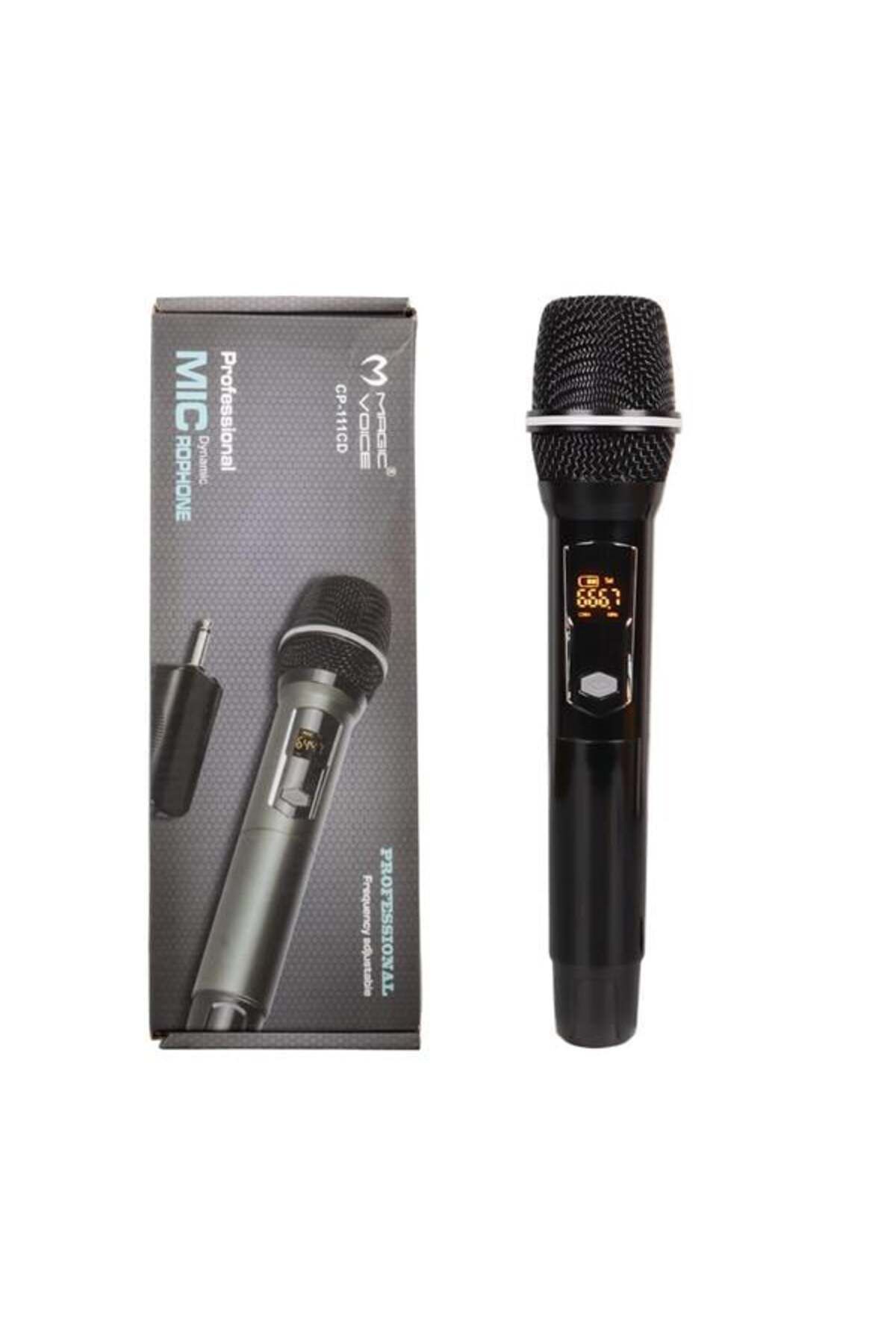 DENİZ Magicvoiceuhf Ekranlı 1 El Kablosuz Telsiz Mikrofon