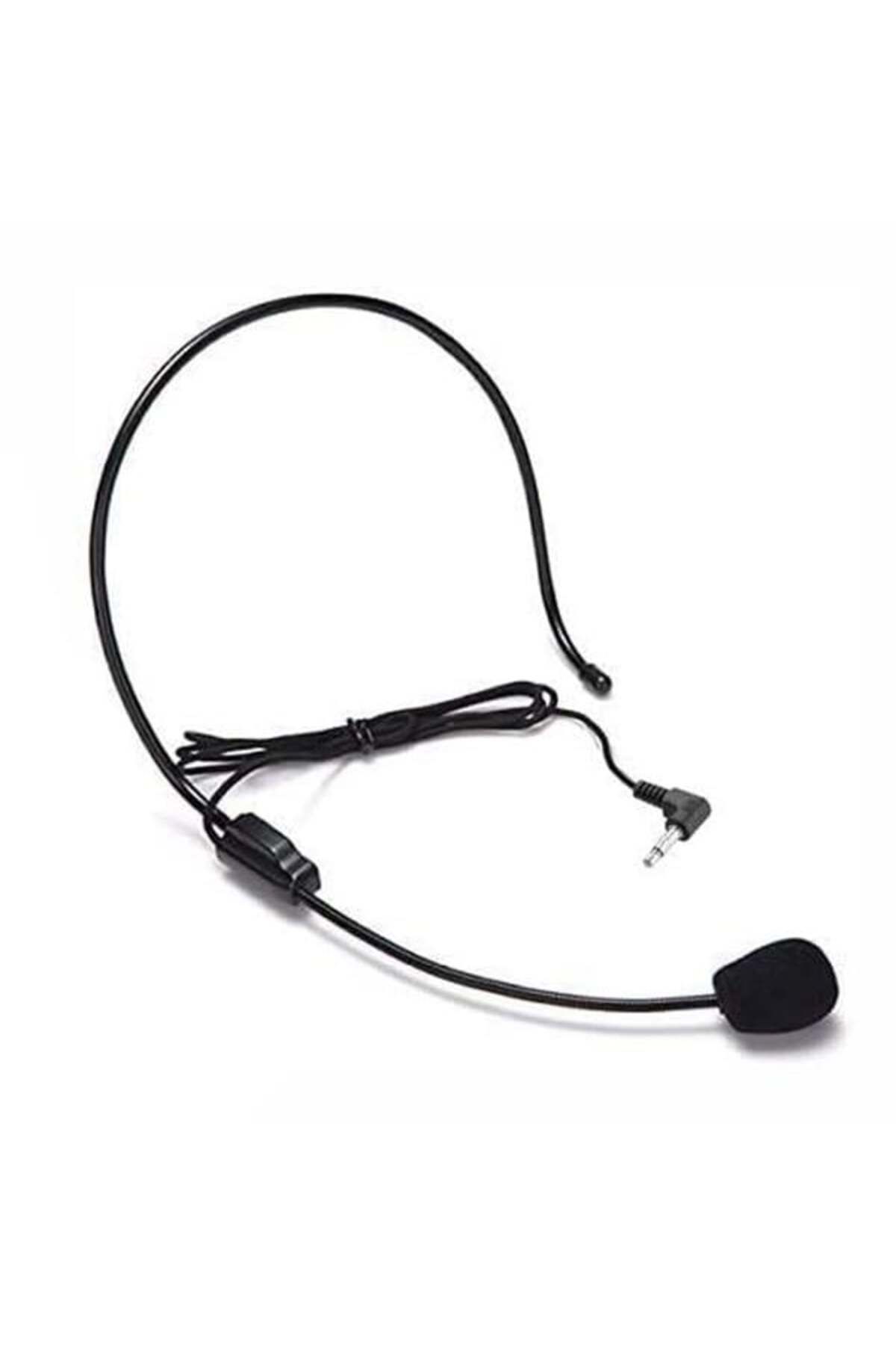 feifei Osawa Osw W-1 Kablolu 3.5 Mm Jack Headset Telsiz Kafa Mikrofonu