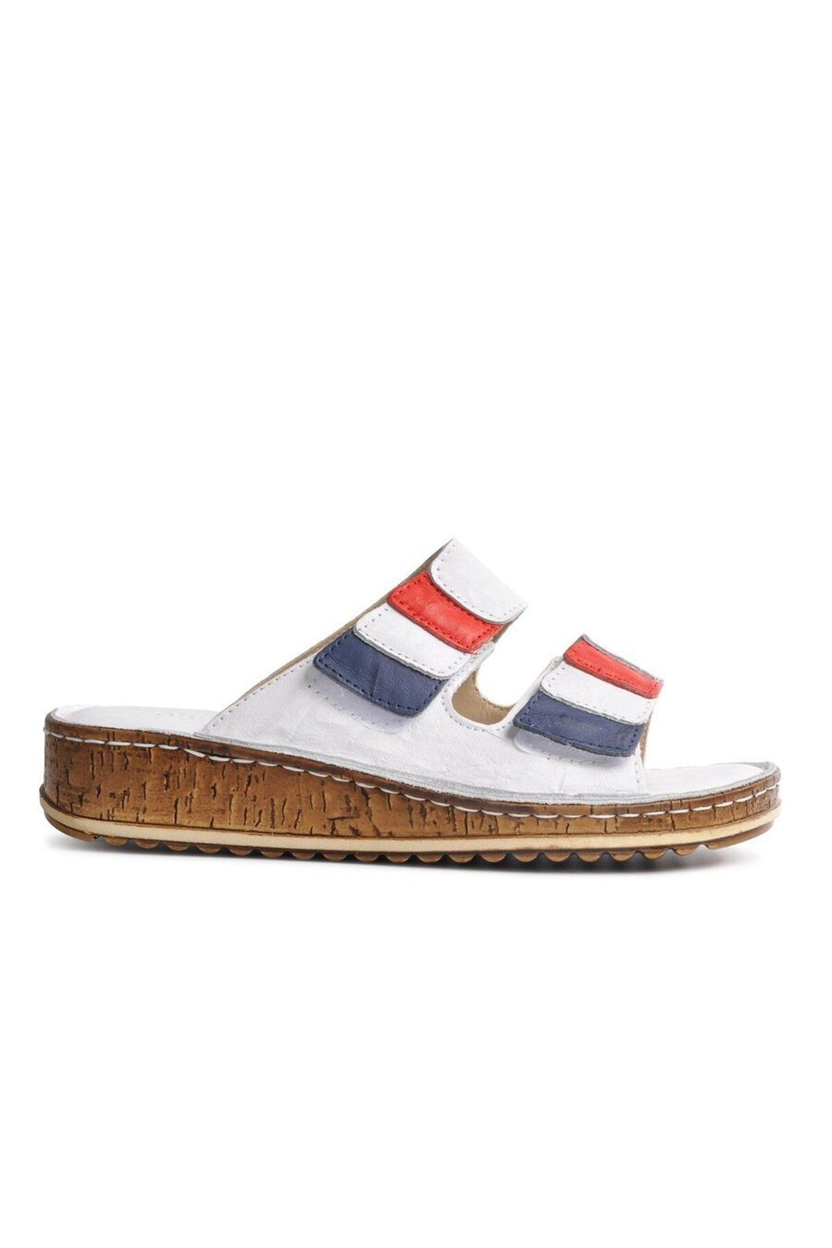 PATRON SHOES Kadın Hakiki Deri Comfort Terlik