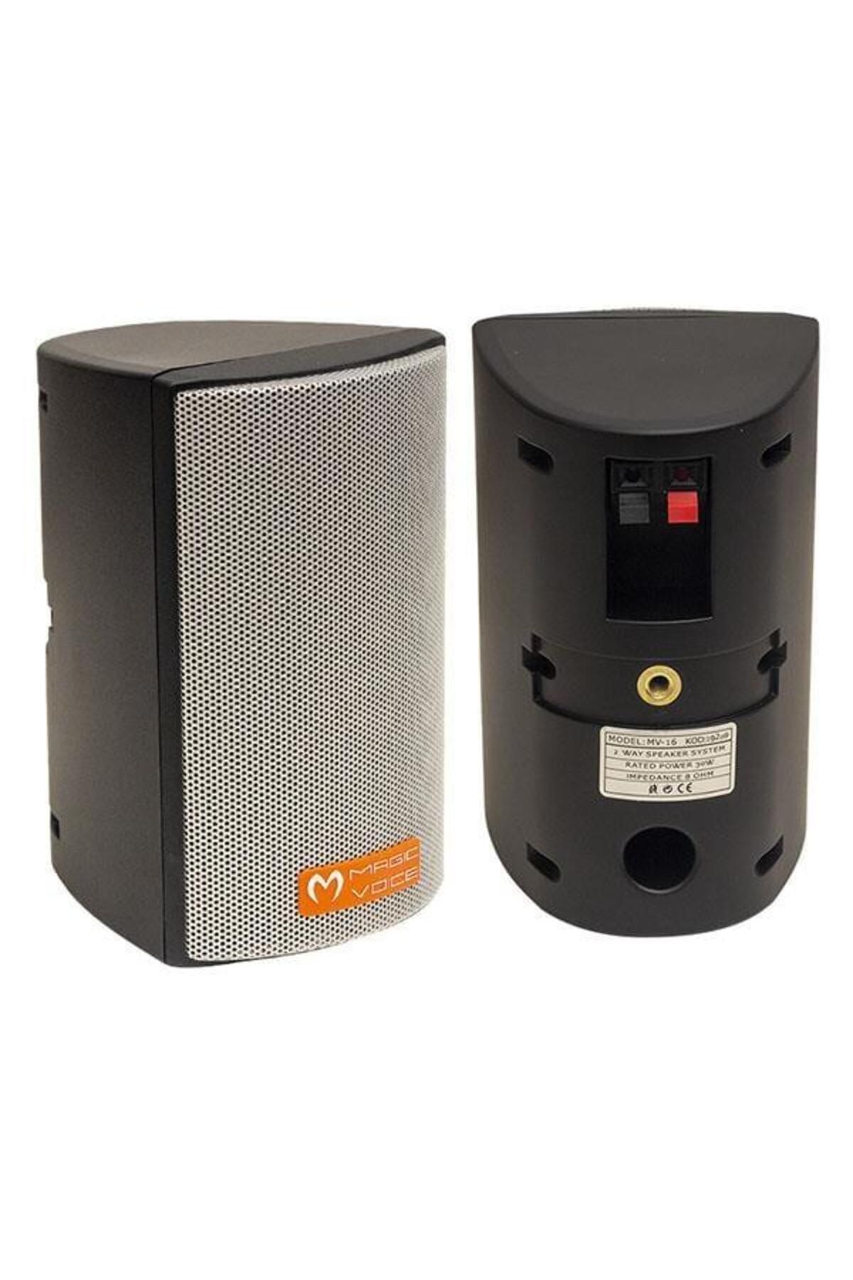 robotrend Magicvoice 7.5 Cm Siyah 30 Watt Sütun 2'li Hoparlör Mv-16