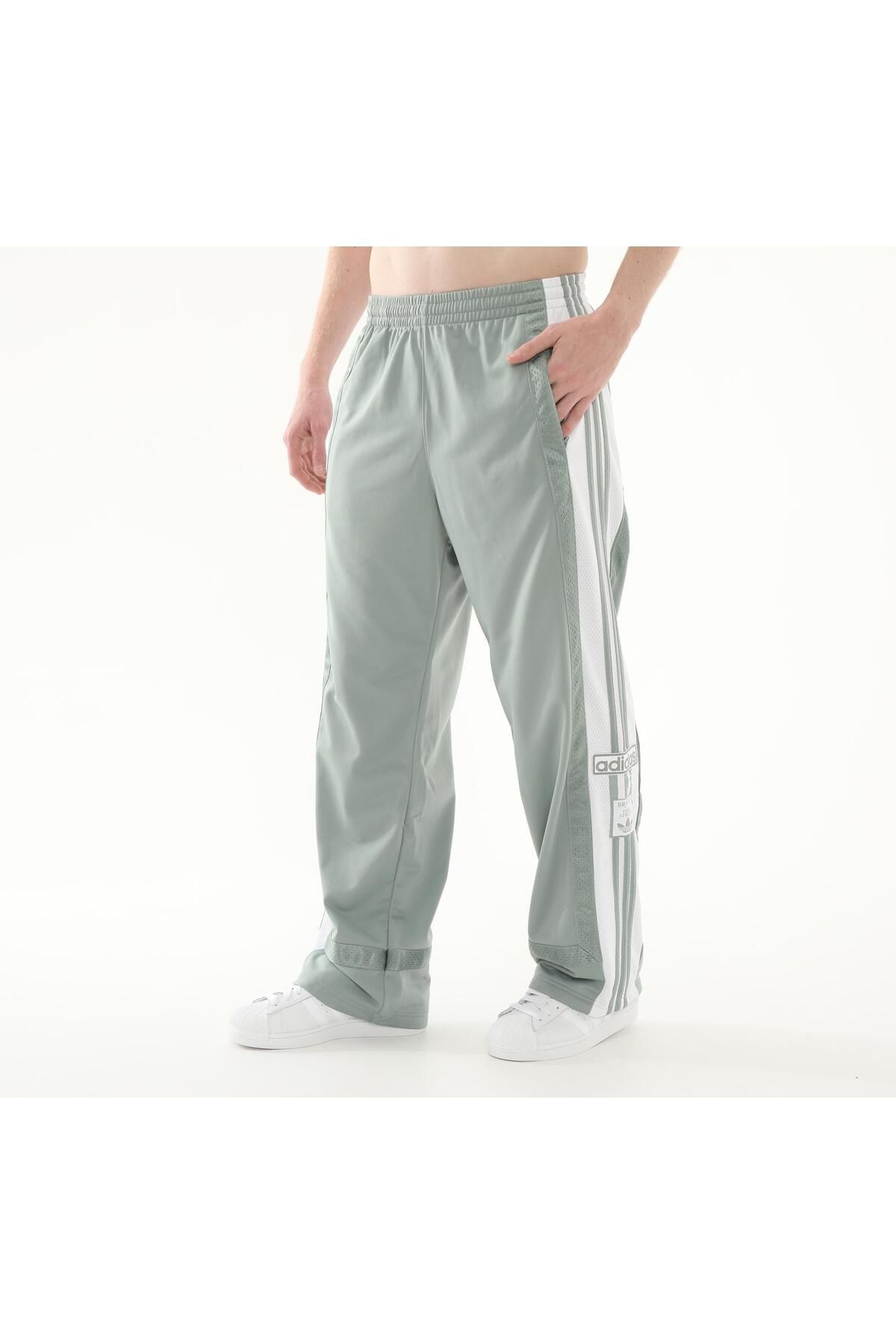adidas-Green Adidas Adıbreak Tp Men's Sweatpants - Jd4269-E 2