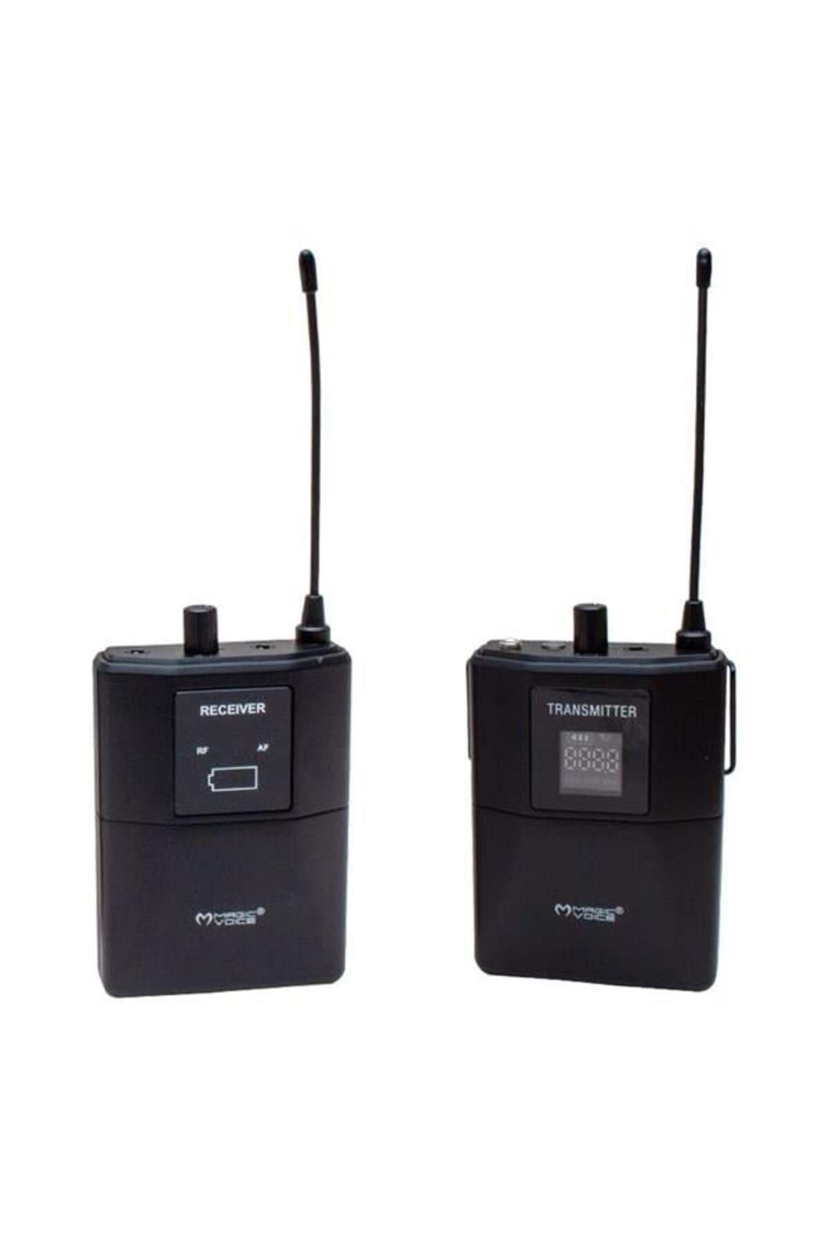 robotrend Magicvoice Mv-19602 Uhf Kablosuz Kamera Uyumlu Bluetooth Ikili Mikrofon Set
