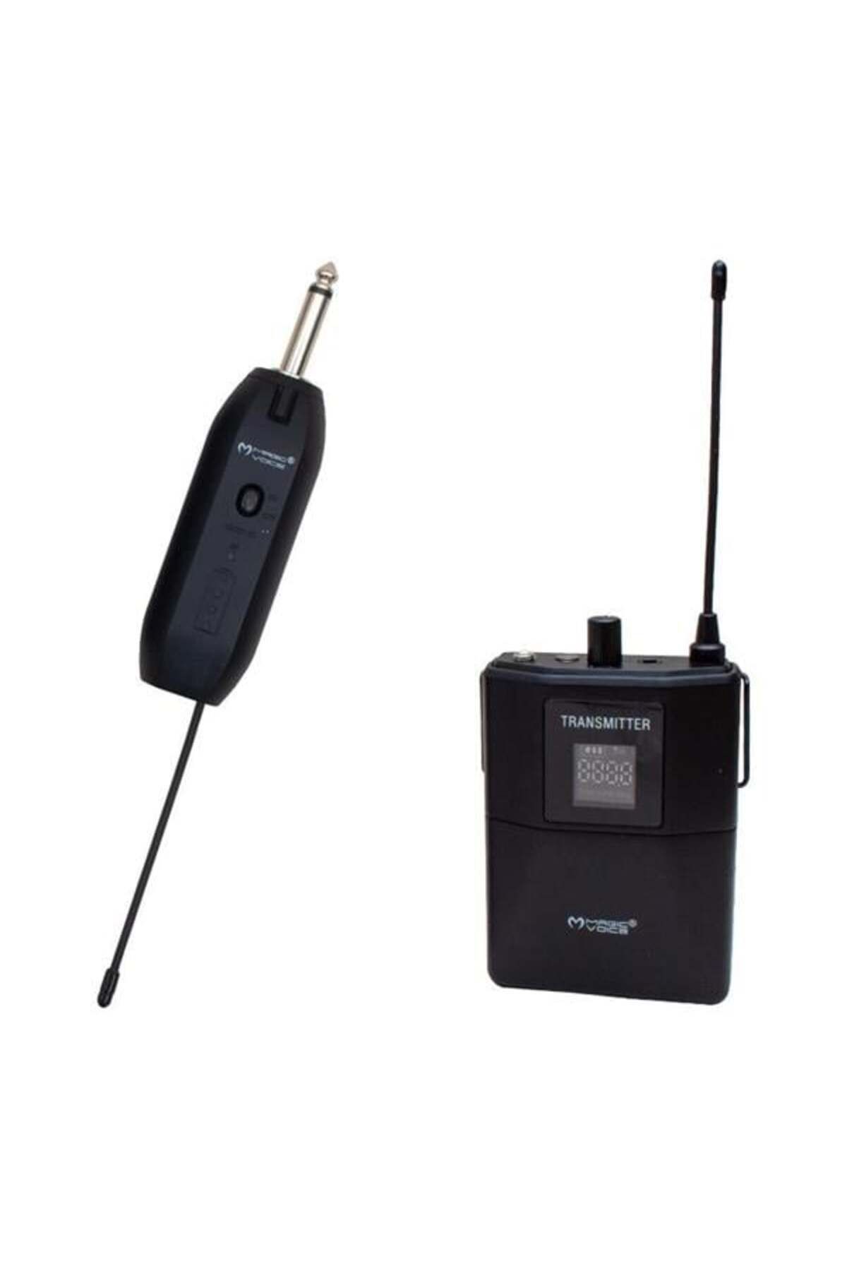 robotrend Magicvoice Mv-19599 Uhf Kablosuz Enstrüman Uyumlu Jack Girişli Ikili Mikrofon Set