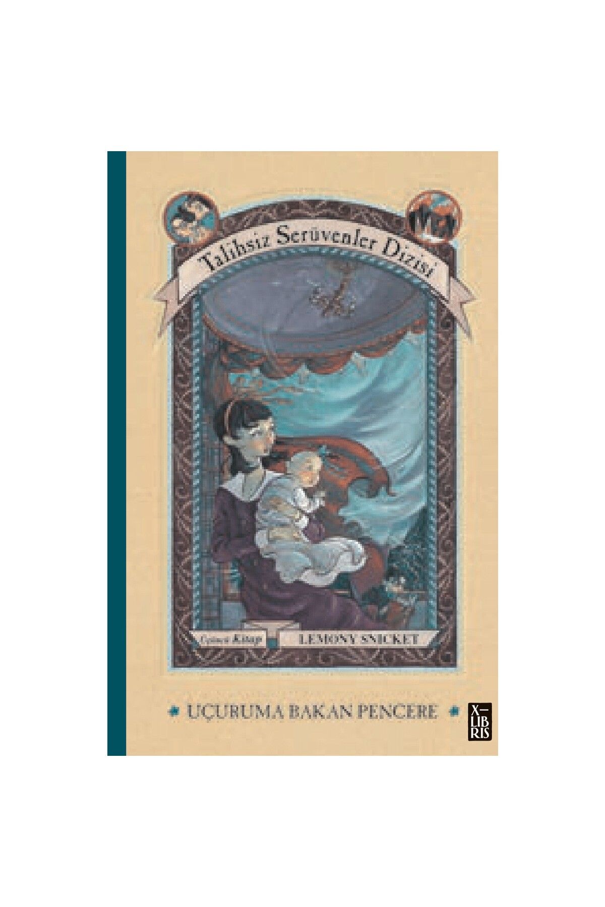 XLibris Talihsiz Serüvenler Dizisi 3 - Uçuruma Bakan Pencere - Lemony Snicket