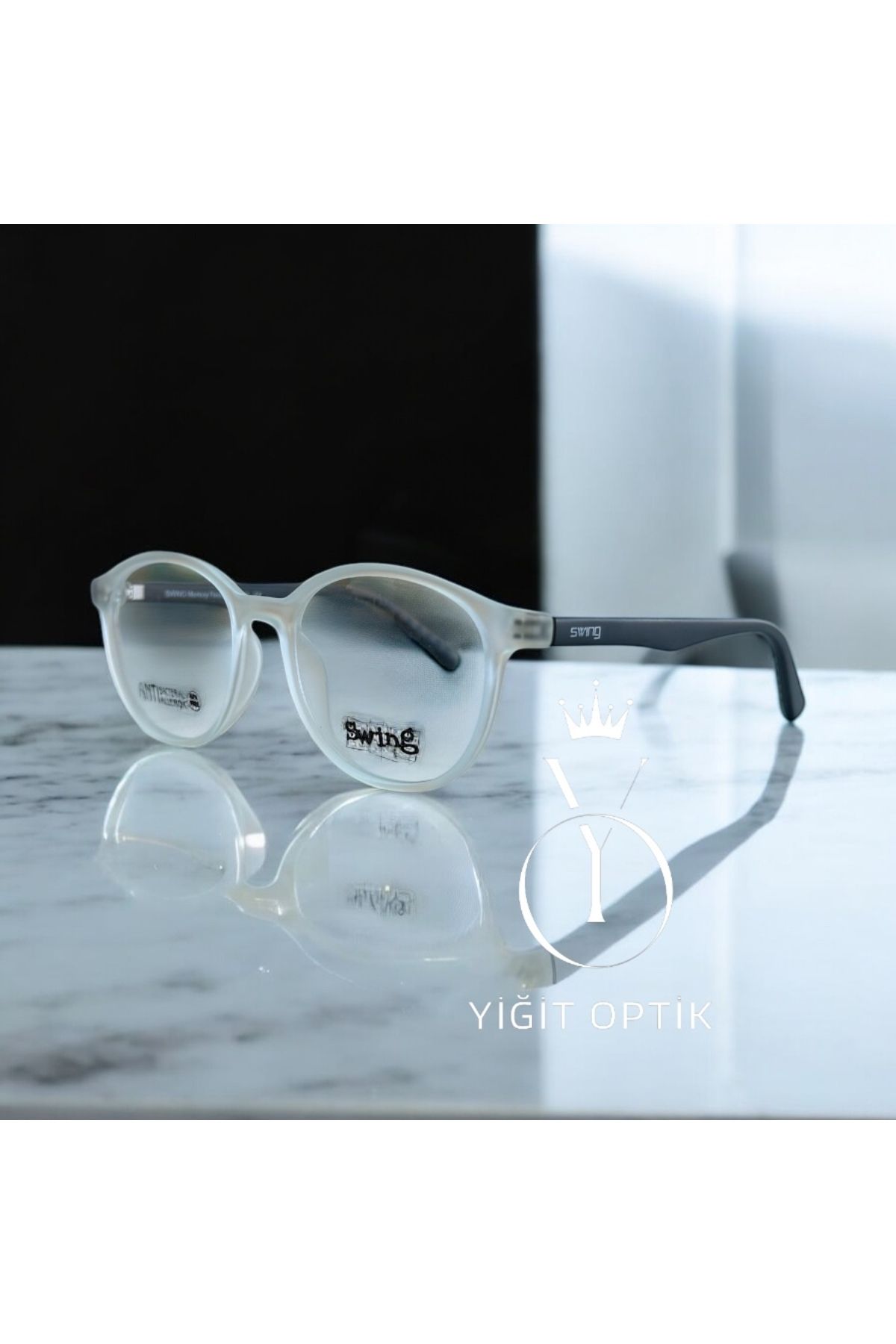 Swing Tr315 c378 46-16-125 Çocuk optik cam uyumlu gözlük 6-8 yaş Demo camlı ( KIRILMAZ )