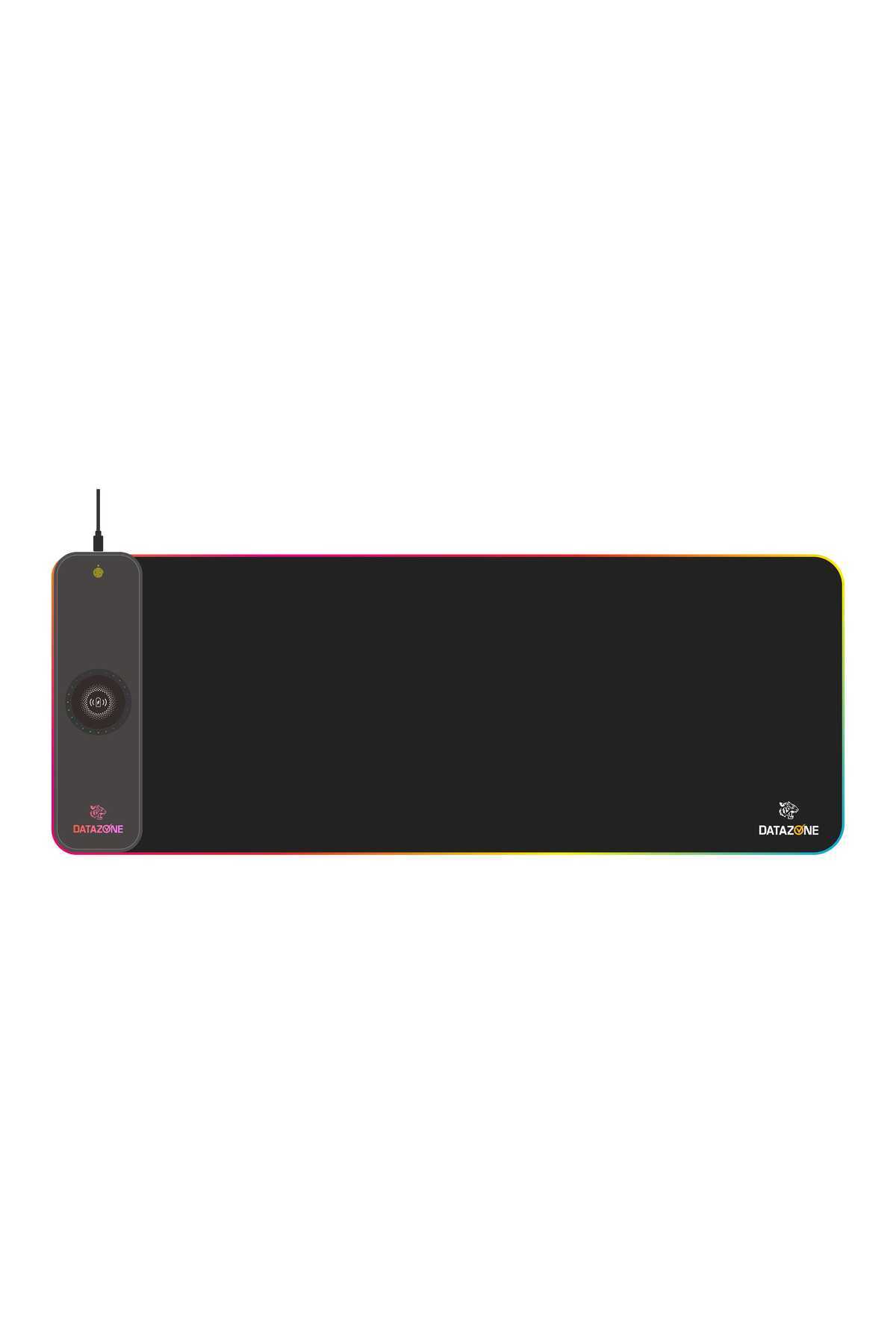 Datazone-Magnetic Wireless Charging Luminous Mouse Pad – 900x300x12.5mm With 1.8m Charging Cable 7