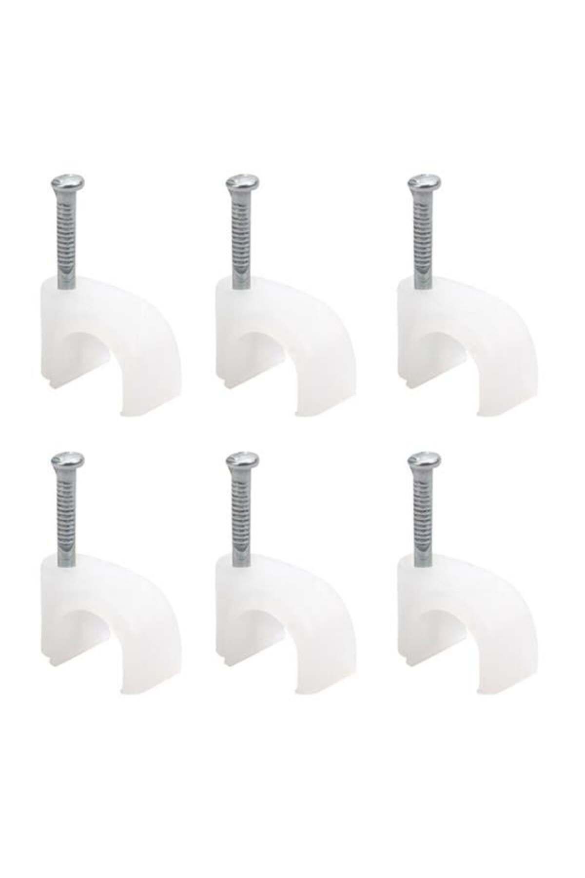 feifei Kroşe 1 Numara Çelik Çivili 4 Mm (KORDON KABLOLARI IÇİN) 100\'lü Poşet Powermaster
