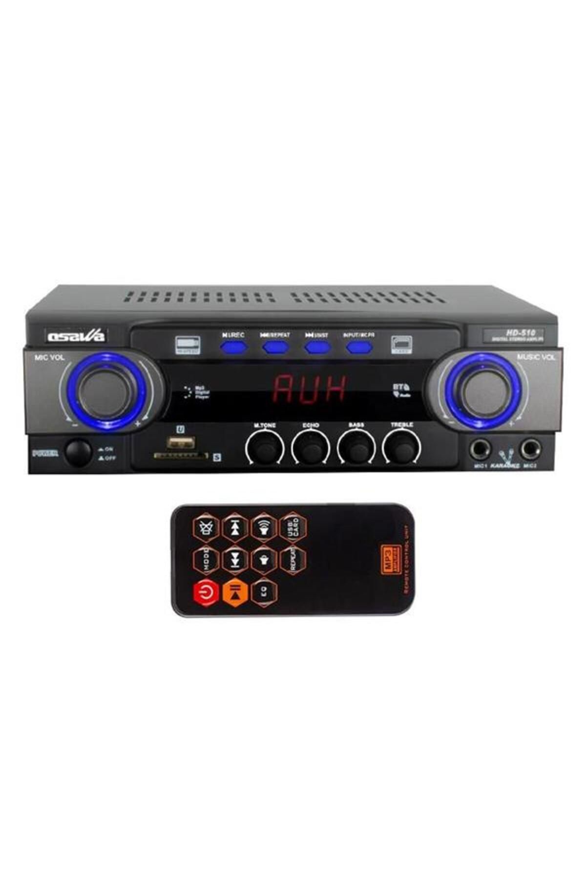 robotrend Osawa Hd-510 Usb-sd-bluetooth 100 Watt Dijital Stereo Mixer Anfi