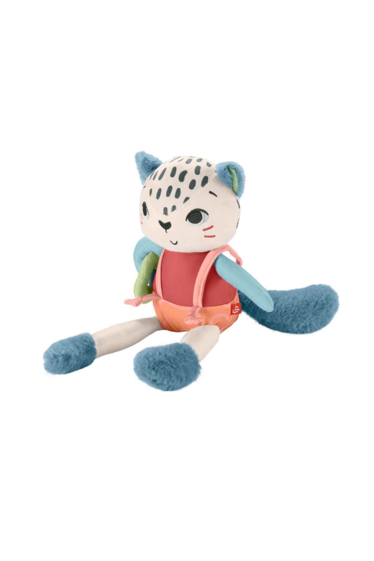 robotrend Çocuk Eğlenceli Dostum Kar Leoparı Peluş Hkd64