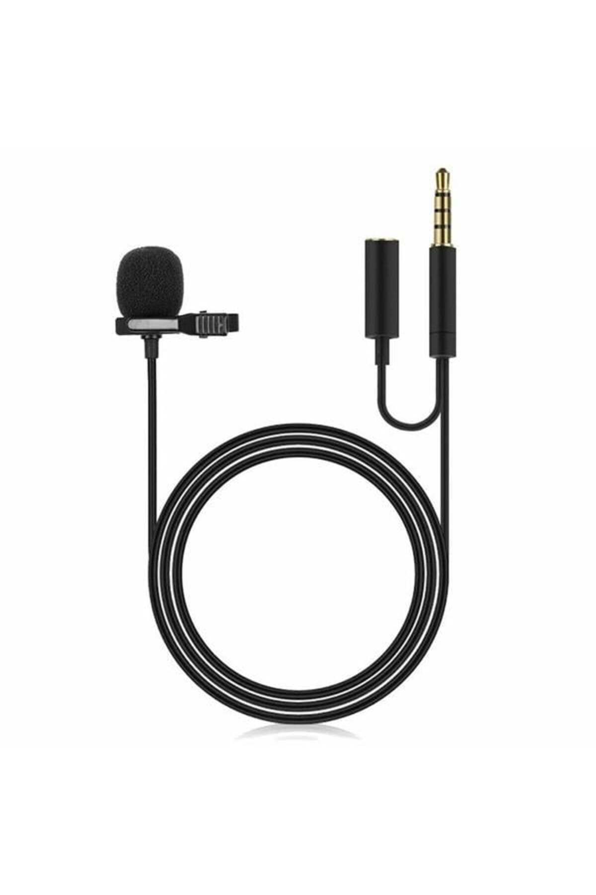 robotrend Powermaster Jh-043-a Cep Telefonu Için 3.5 Mm Jack Girişli Youtuber Yaka Mikrofonu