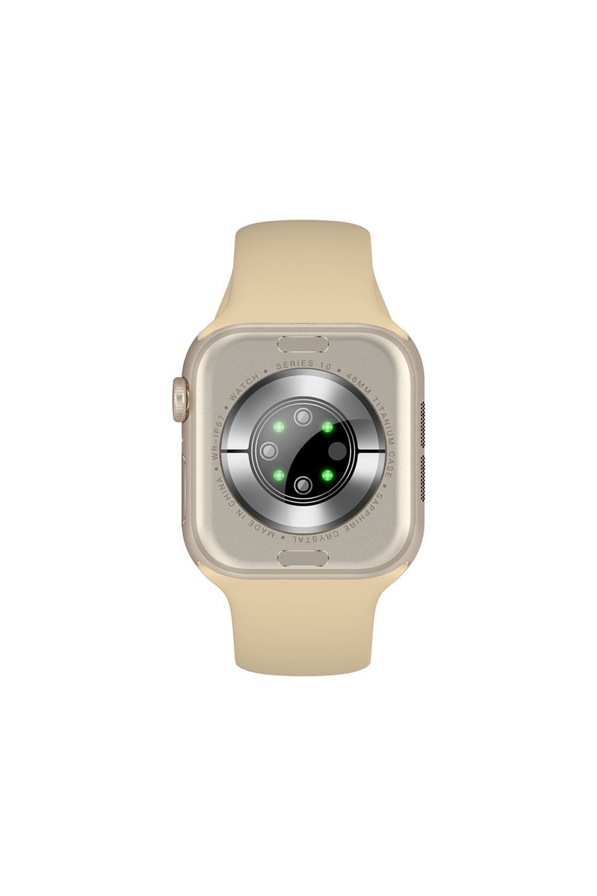 LW-04 TFT Ekranlı iOS ve Android Uyumlu Akıllı Saat Gold - 4