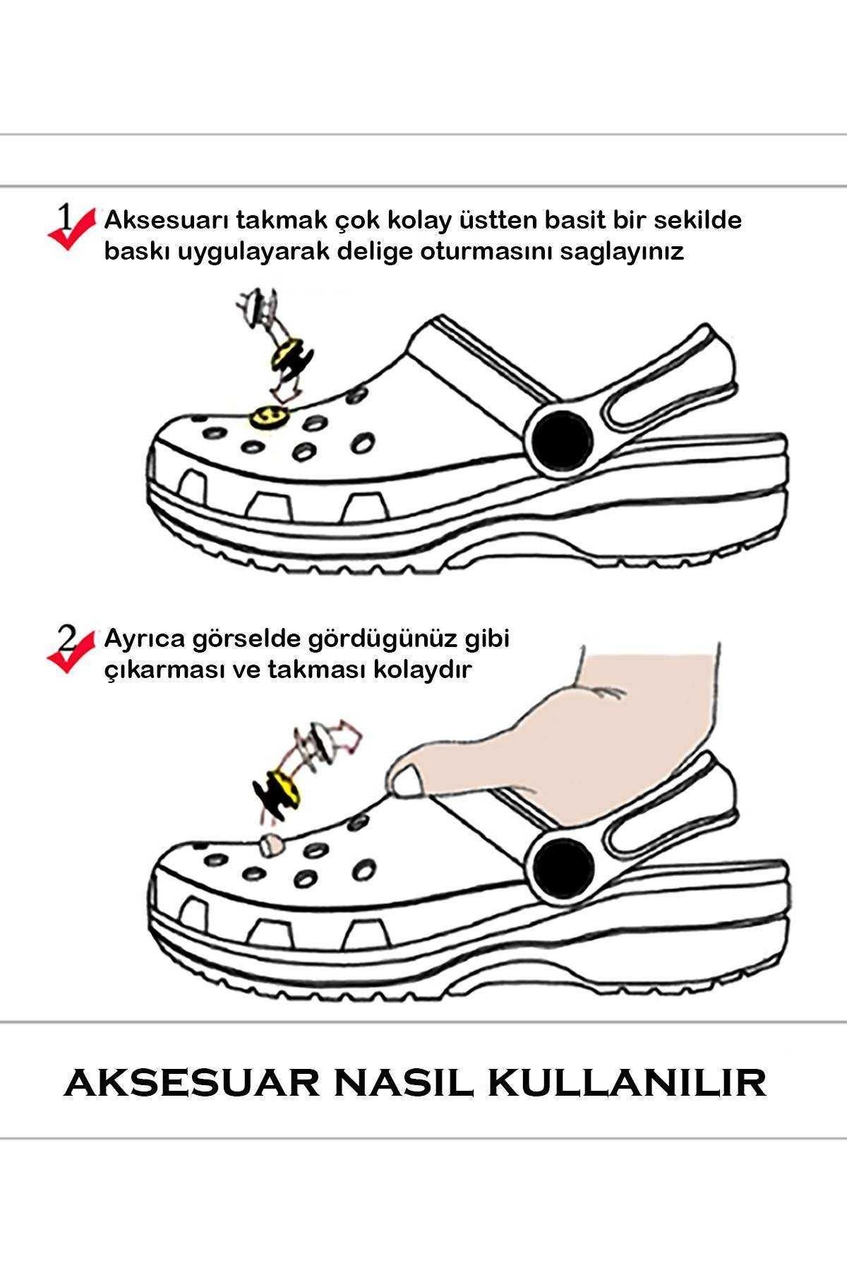 هدیه مفهومی مردانه جیببیتز دمپایی زینتی 10 مجموعه لوازم جانبی ماشین Crocs