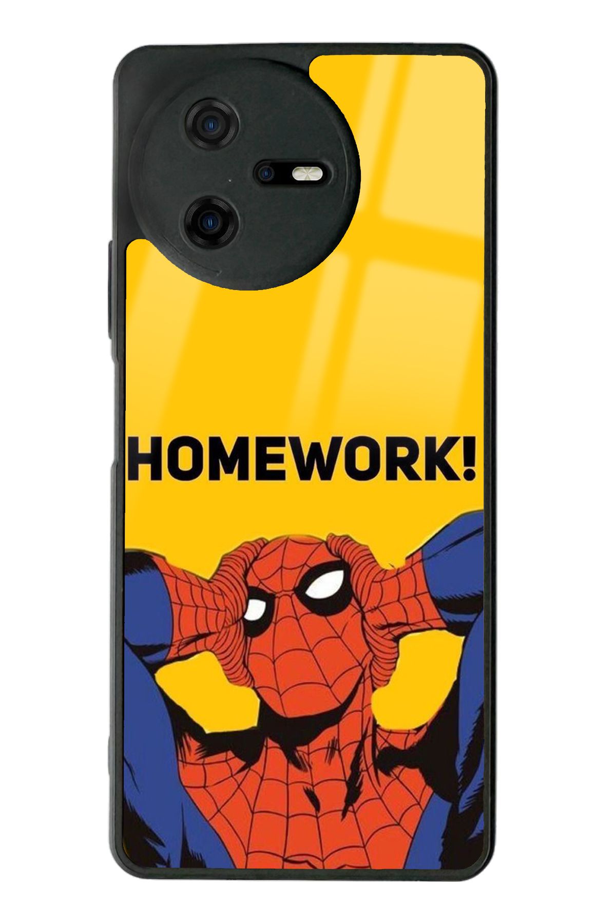 Spoyi Casper Via A40 Homework Tasarımlı Glossy Telefon Kılıfı