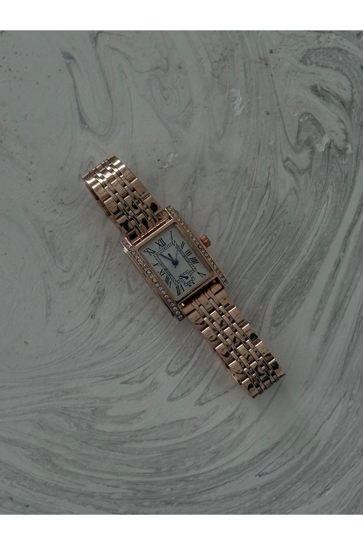 Juaste Old School Rose Gold Kol Saati
