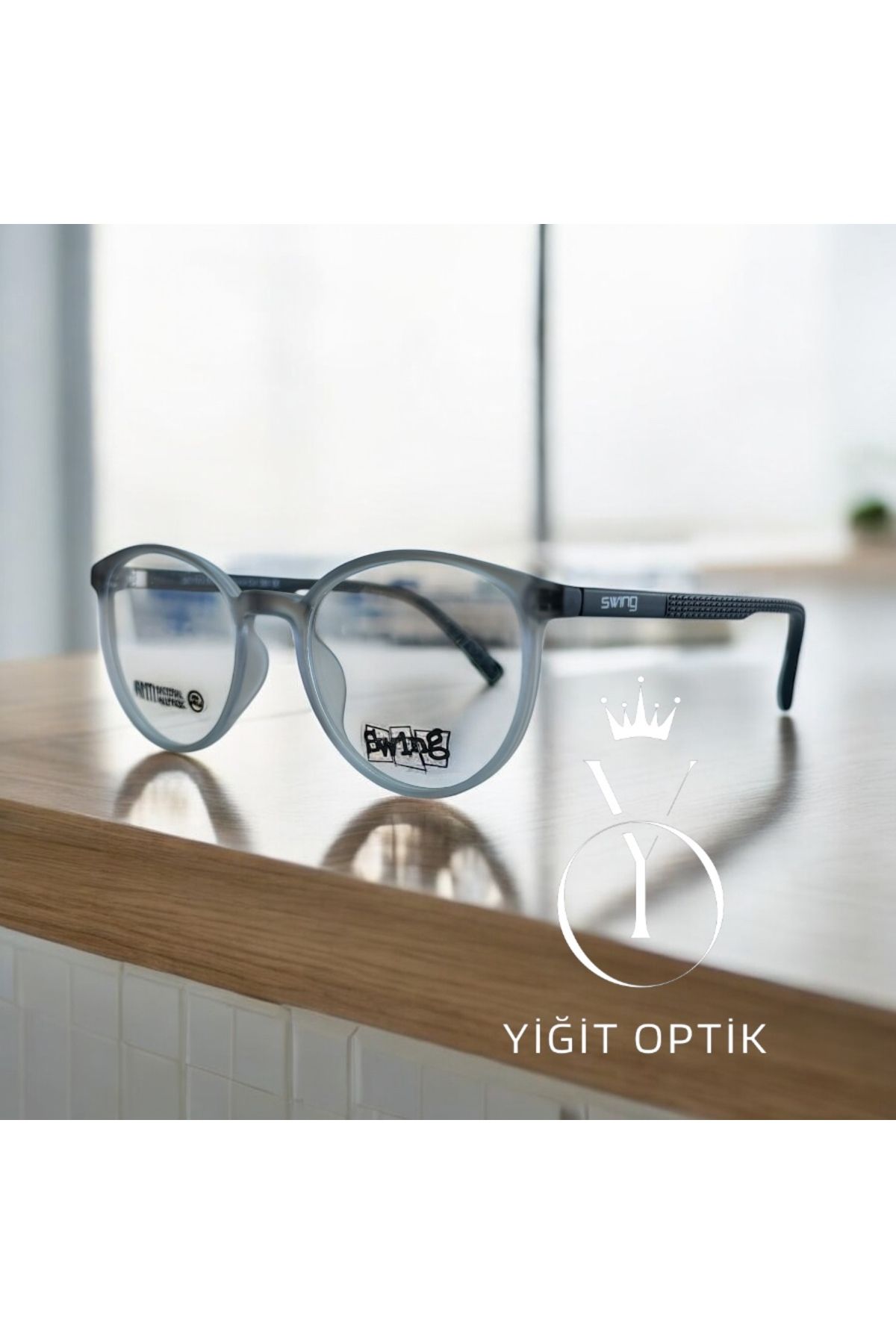 Swing Tr320 c280 45-17-130 Çocuk optik cam uyumlu gözlük 5-7 yaş Demo camlı ( KIRILMAZ )