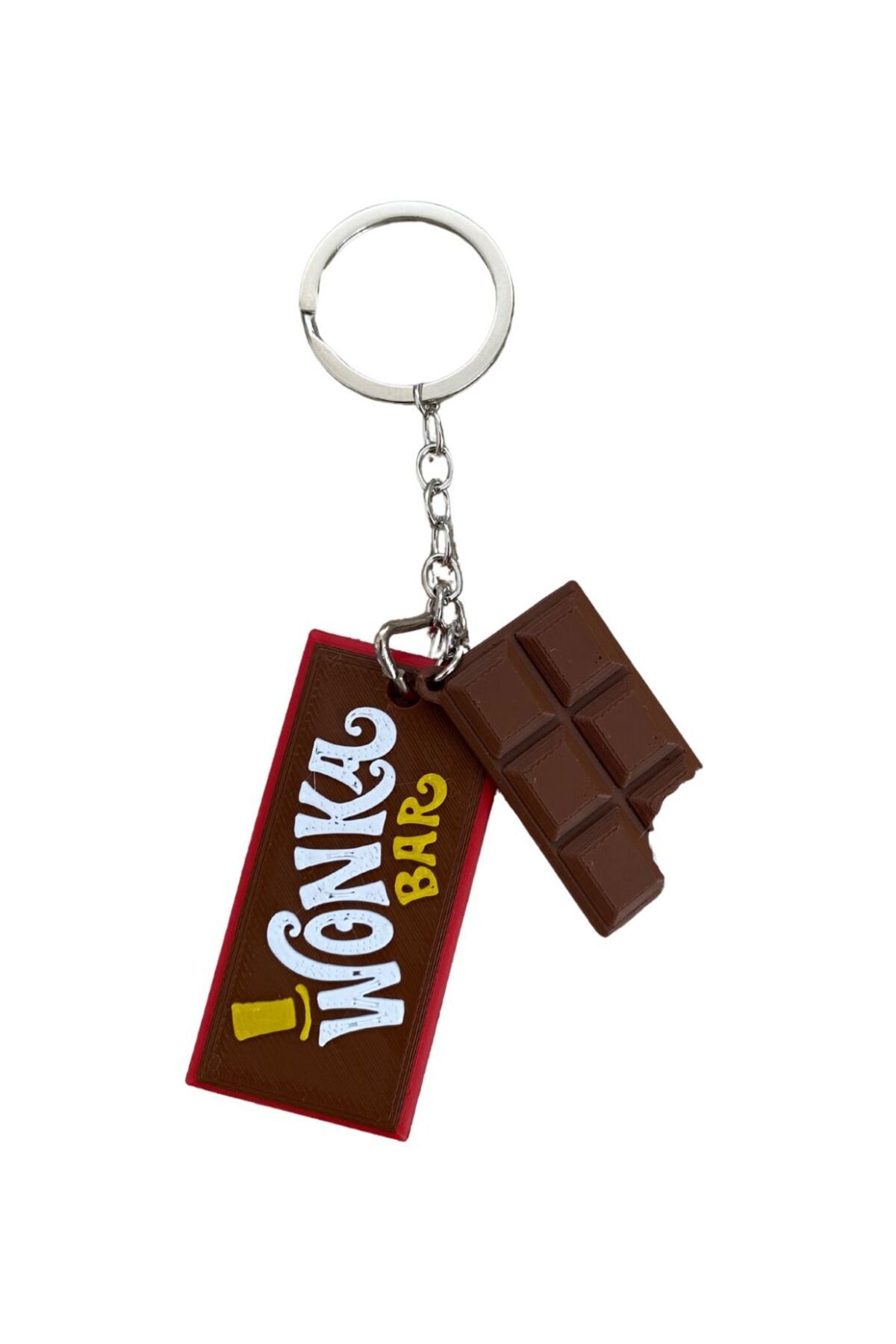 aysatelier Çikolata Ve Wonka Bar 2'li Anahtarlık