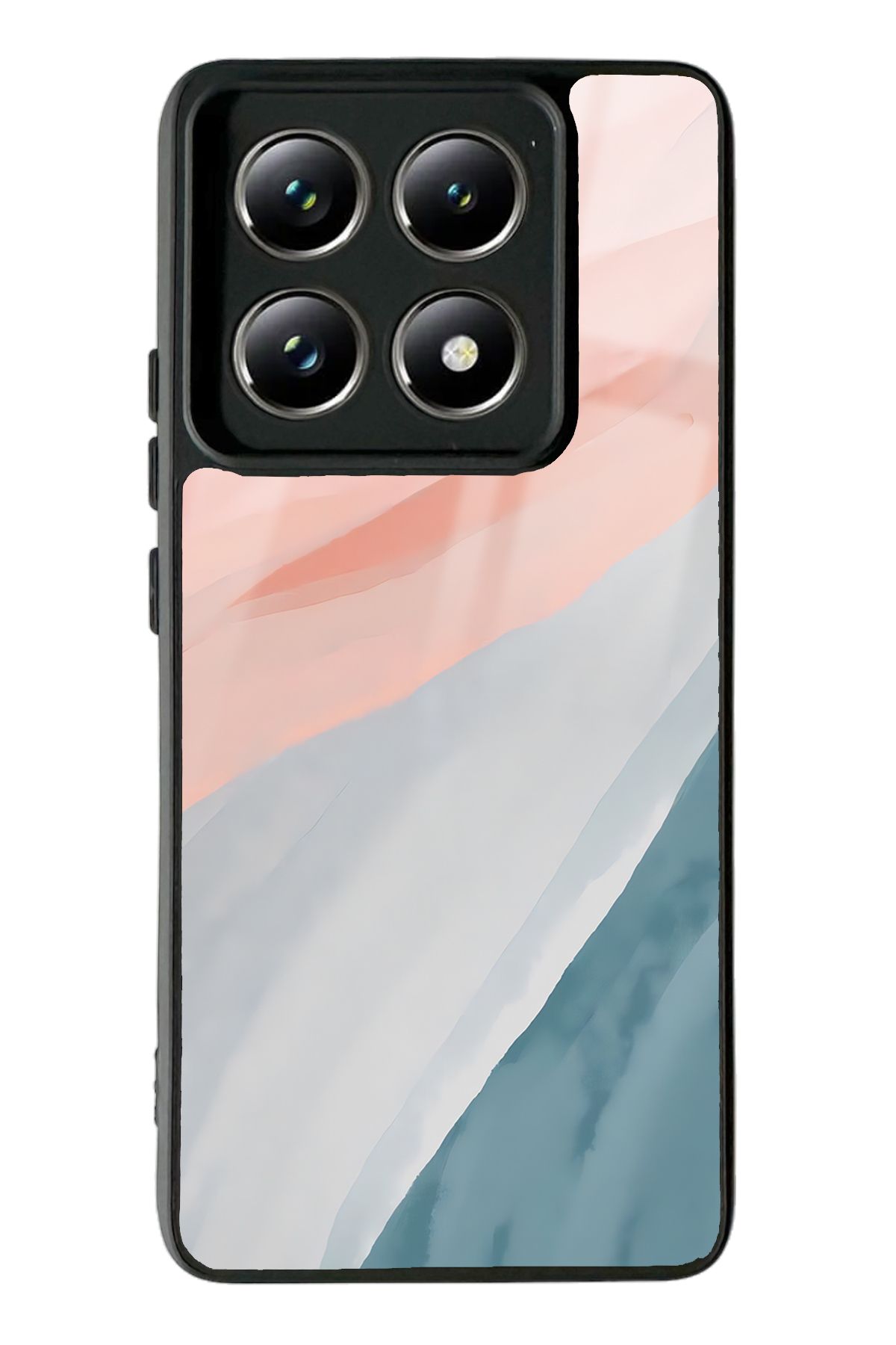 Spoyi Xiaomi Mi 14 T Pro Watercolor Tasarımlı Glossy Telefon Kılıfı