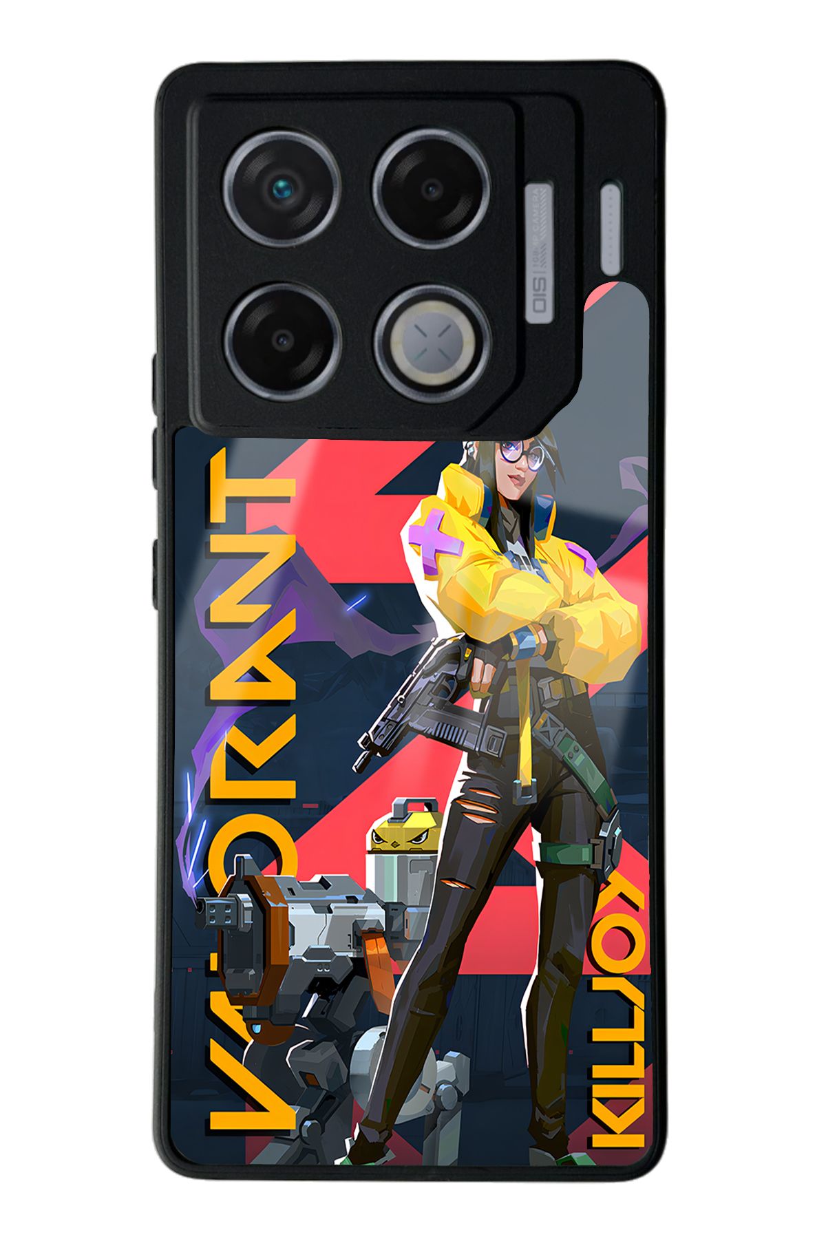 Spoyi İnfinix GT 20 Pro Valorant Killjoy Tasarımlı Glossy Telefon Kılıfı