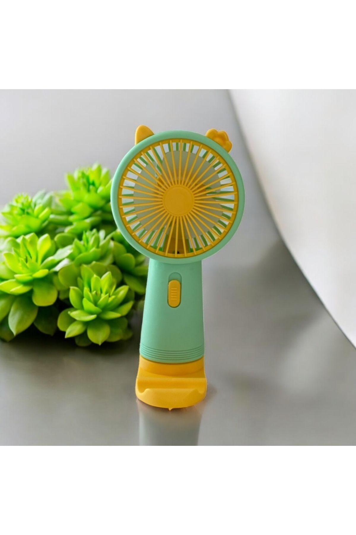 holy Mini El Fanı Taşınabilir Usb Şarjlı Vantilatör Pervane Dekoratif