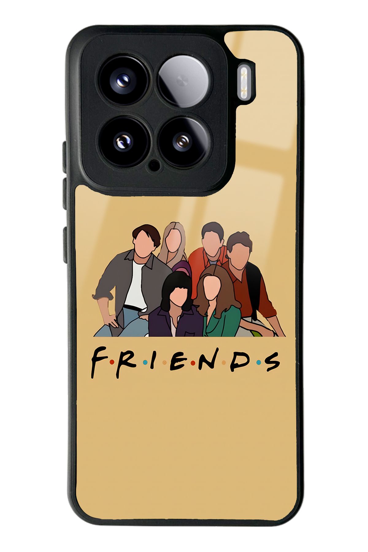 Spoyi Xiaomi Mi 15 Friends Tasarımlı Glossy Telefon Kılıfı