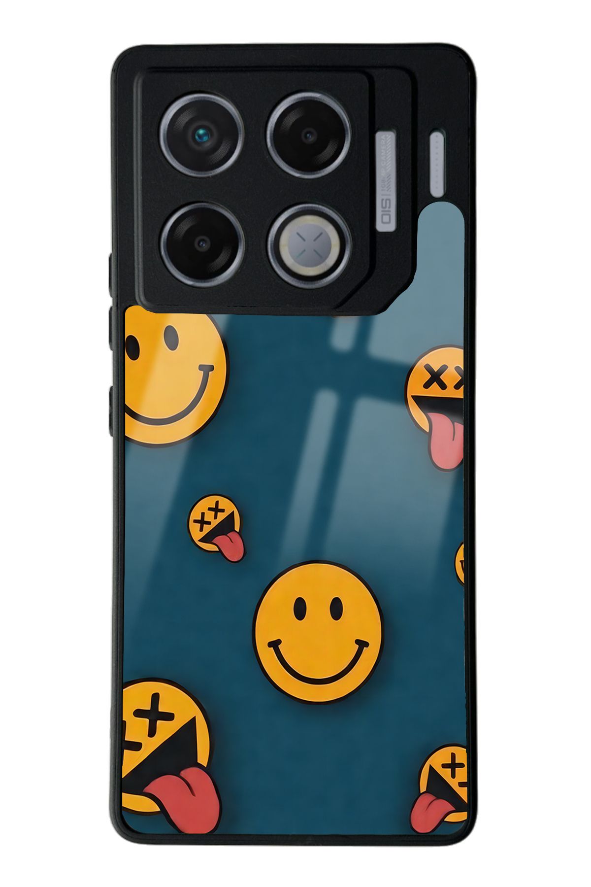Spoyi İnfinix GT 20 Pro Retro Emoji Tasarımlı Glossy Telefon Kılıfı