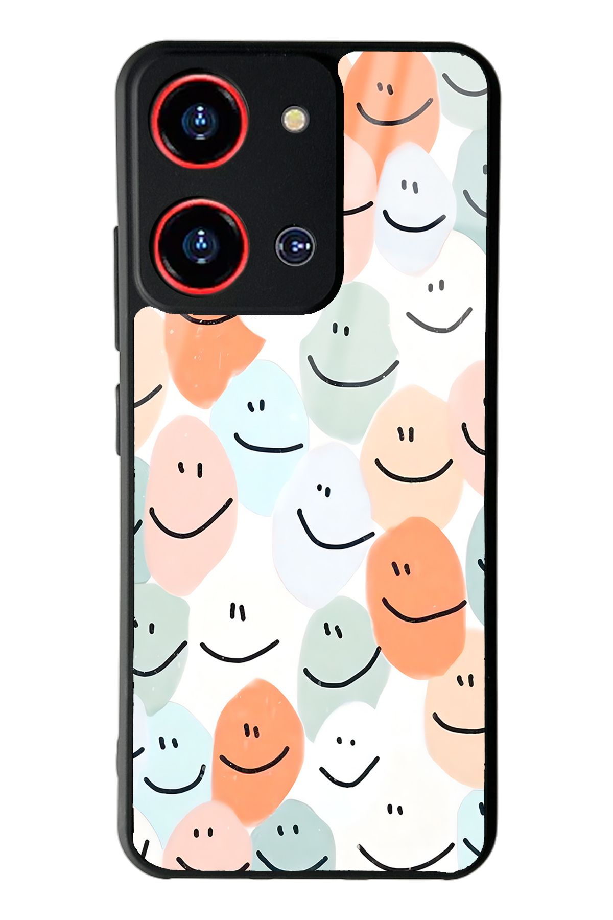 Spoyi Reeder S19 Max Pro S Zoom Nude Smile Tasarımlı Glossy Telefon Kılıfı