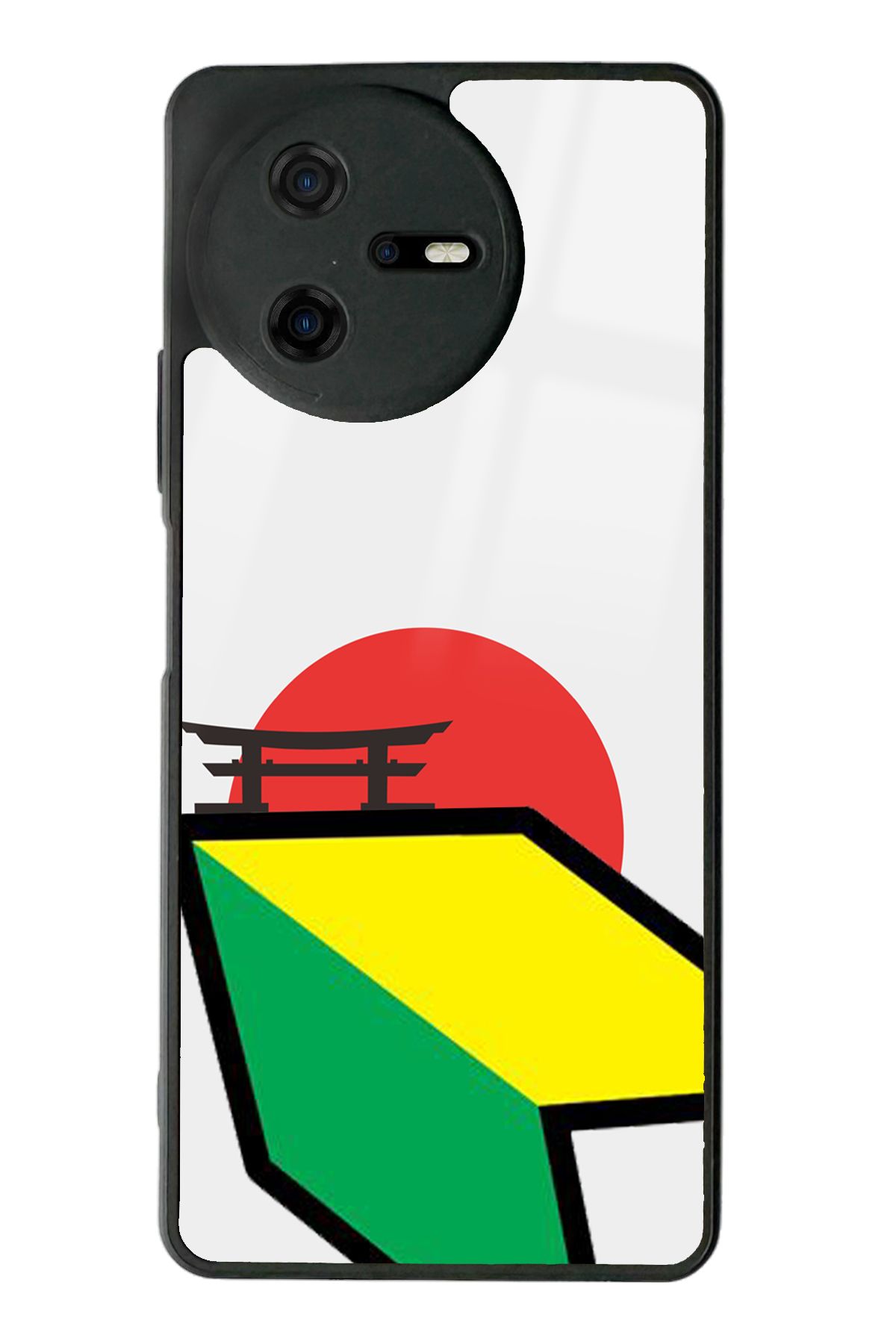 Spoyi Casper Via A40 Chinese Tasarımlı Glossy Telefon Kılıfı