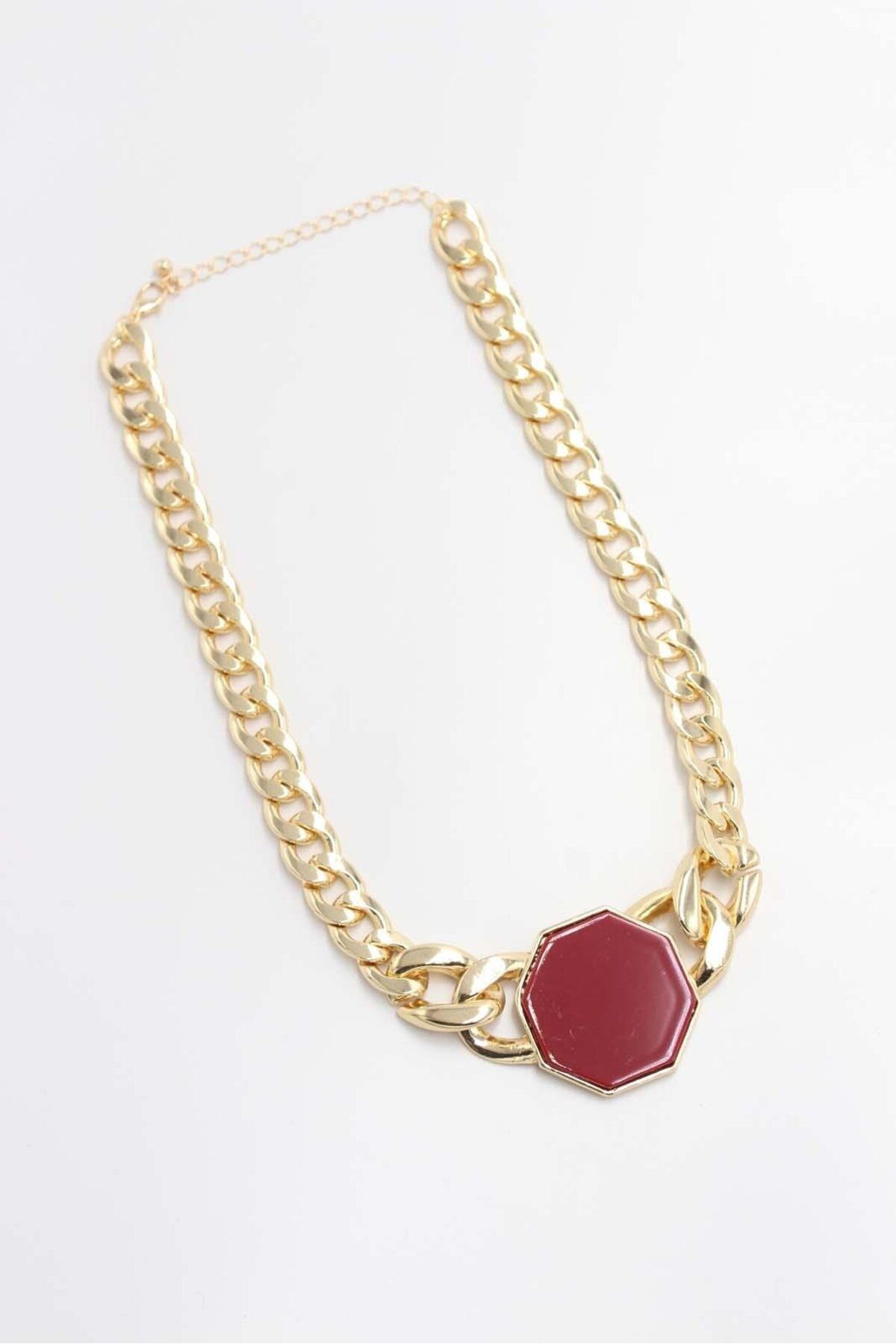 whitelove SHESRA BORDO DETAYLI KOLYE