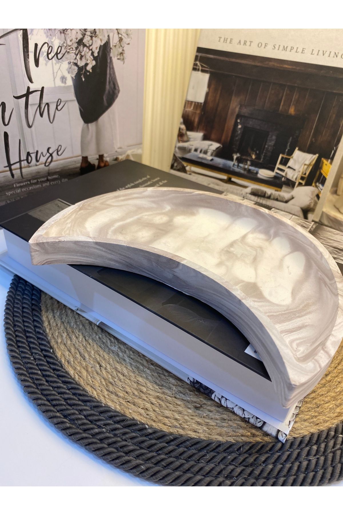 EFFU HOME COLLECTION Ay takı tabağı