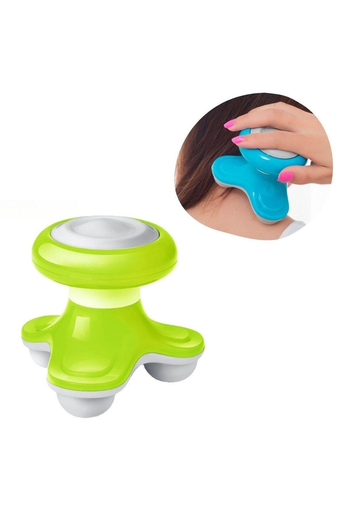 KfksStore USB Şarjlı Mini Çok Fonksiyonlu Üçgen Şekilli Titreşimli Mini Masaj Aleti