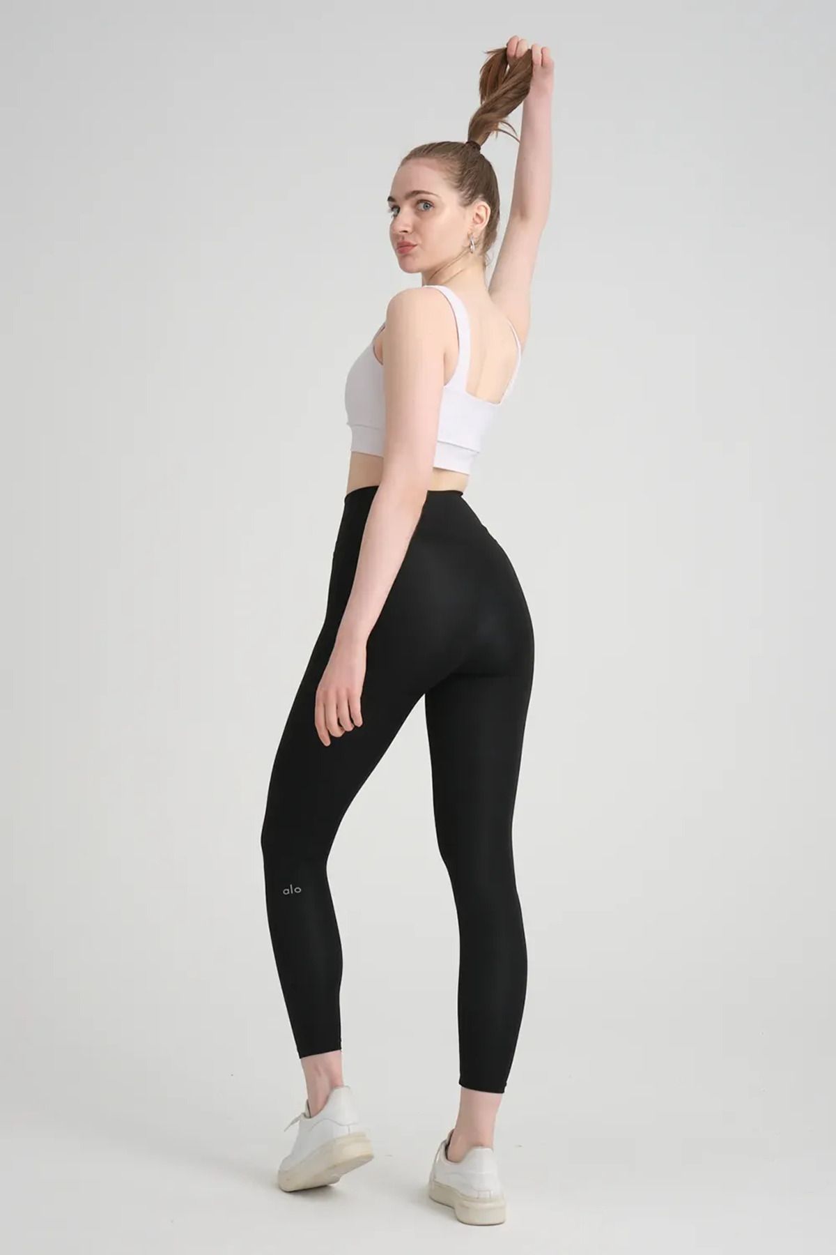 5 MEVSİM Mary Lüx Alom Yoga Sport Tayt - Kahverengi