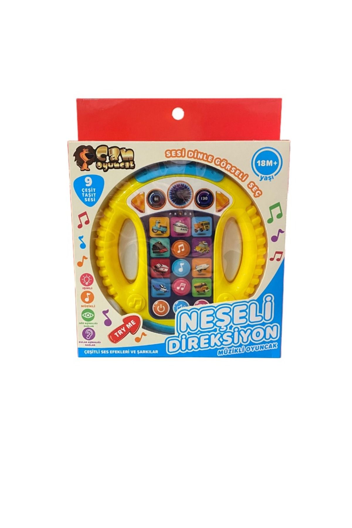 TUDİVA NEŞELİ DİREKSİYON MÜZİKLİ OYUNCAK