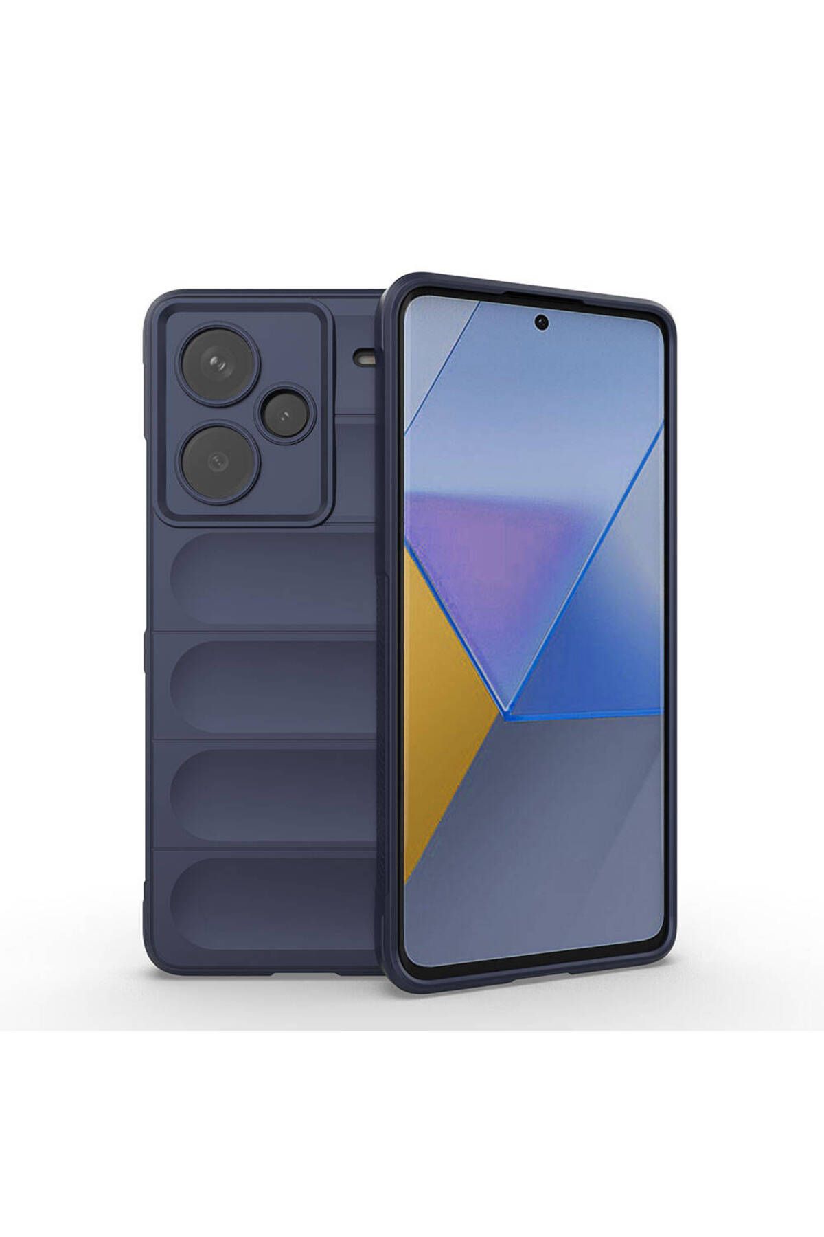 Coverzone Xiaomi Redmi Note 13 Pro Plus İle Uyumlu Kılıf TPU Oyuklu Arka Yüzey Z-Etnik Esnek O-tto Prime