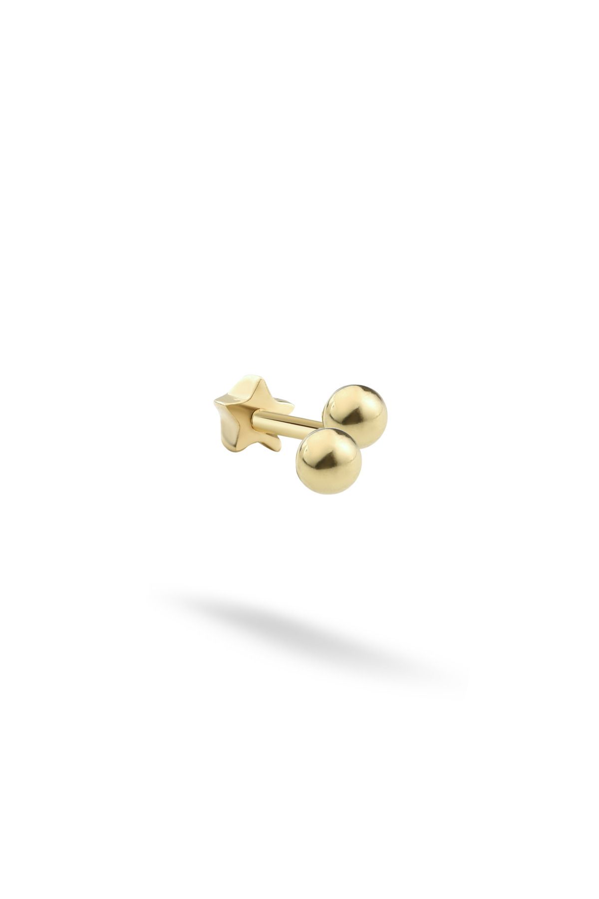 Lunia Atelier İkili Top Altın Piercing