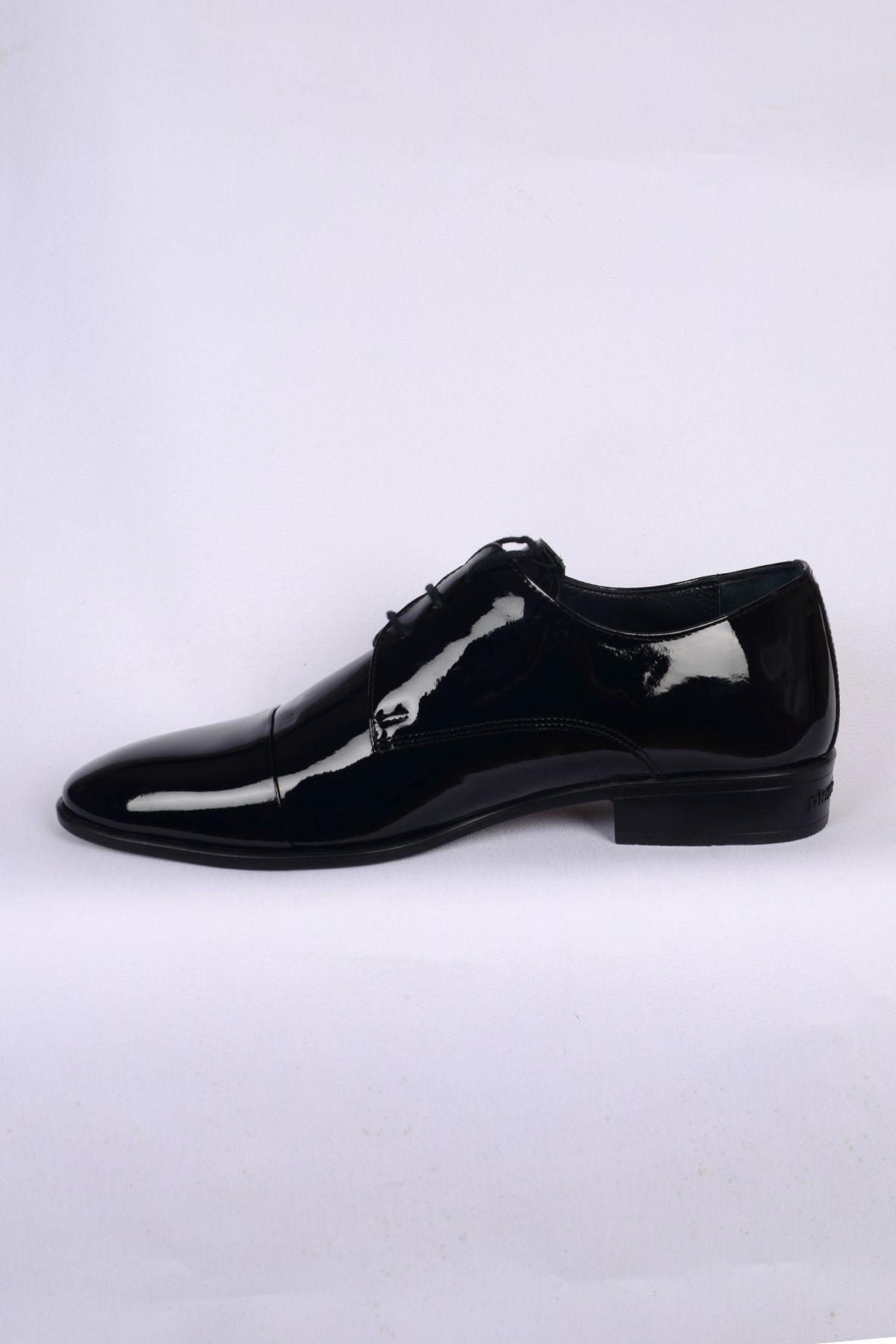 Pierre Cardin 70B28 Groom Rugan Deri Siyah Erkek Klasik Ayakkabı
