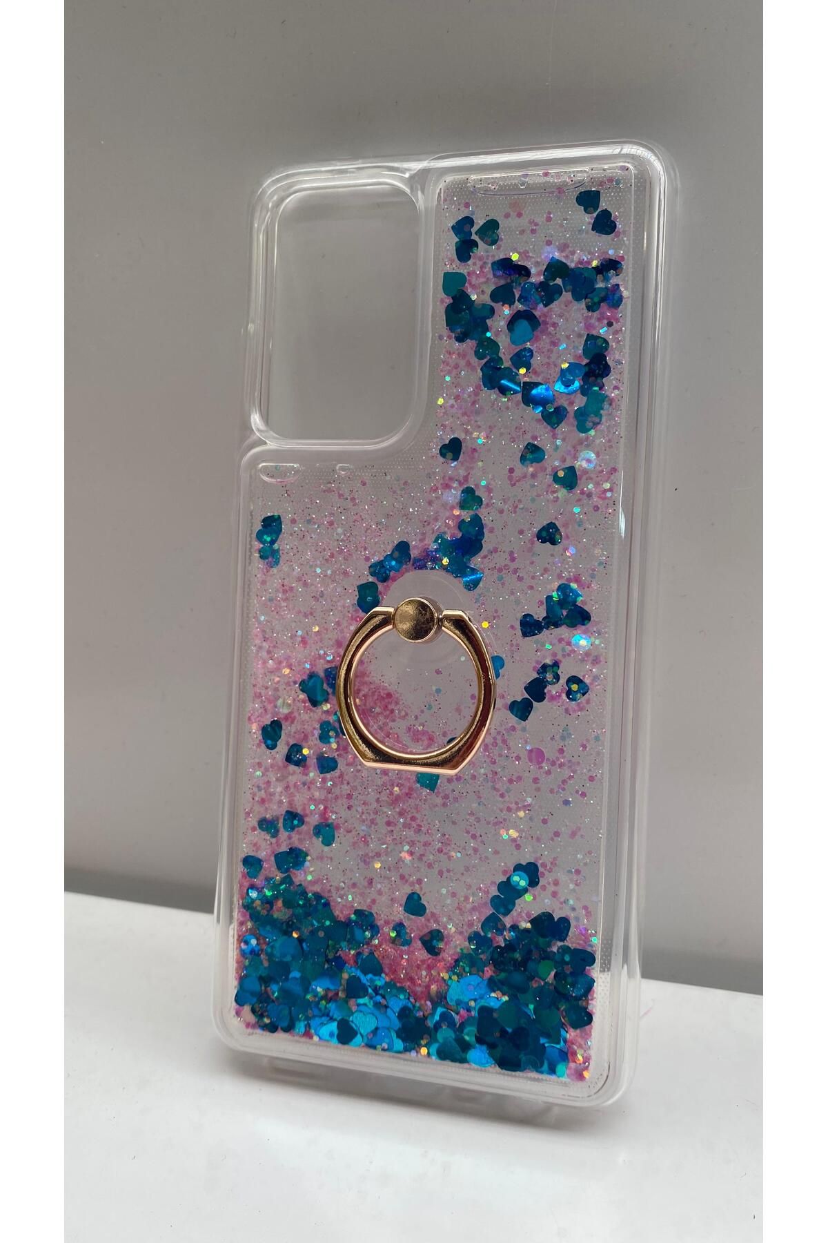 MORA PHONE CASE Samsung Galaxy A52 Telefon Kılıfı Sulu-Simli Model