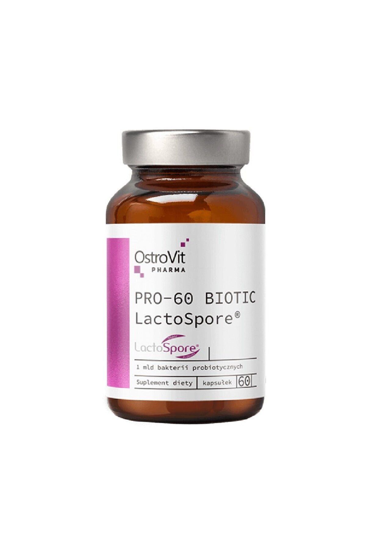Ostrovit Pro-60 Biotic Lactospore, 60 Capsule, Ostrovit, Supliment Alimentar Pentru Digestie - One Size