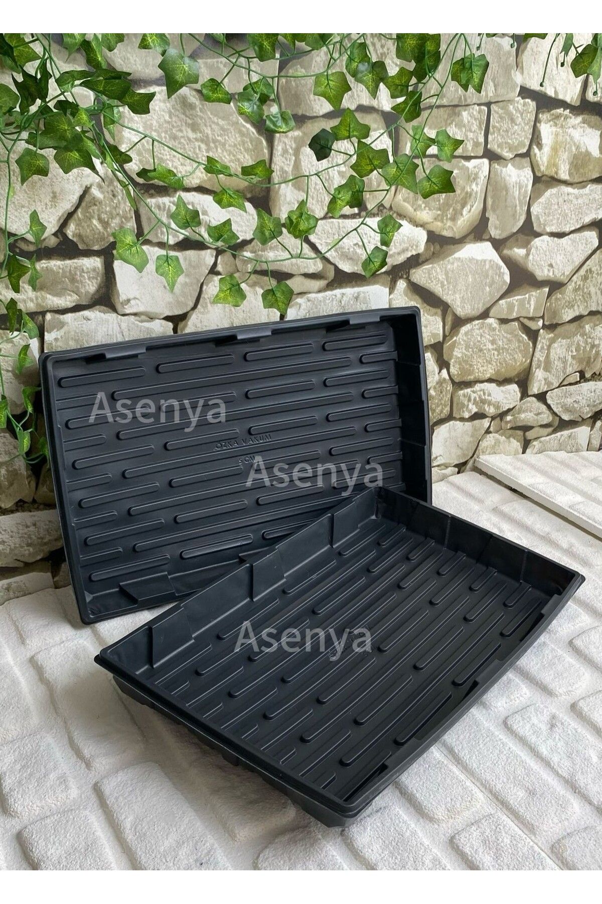 Asenya Fide Viyol Tepsisi 15 Adet Viyol Tabağı Viyol Altlığı Saksı Tabağı Saksı Altlığı Saksı Altı
