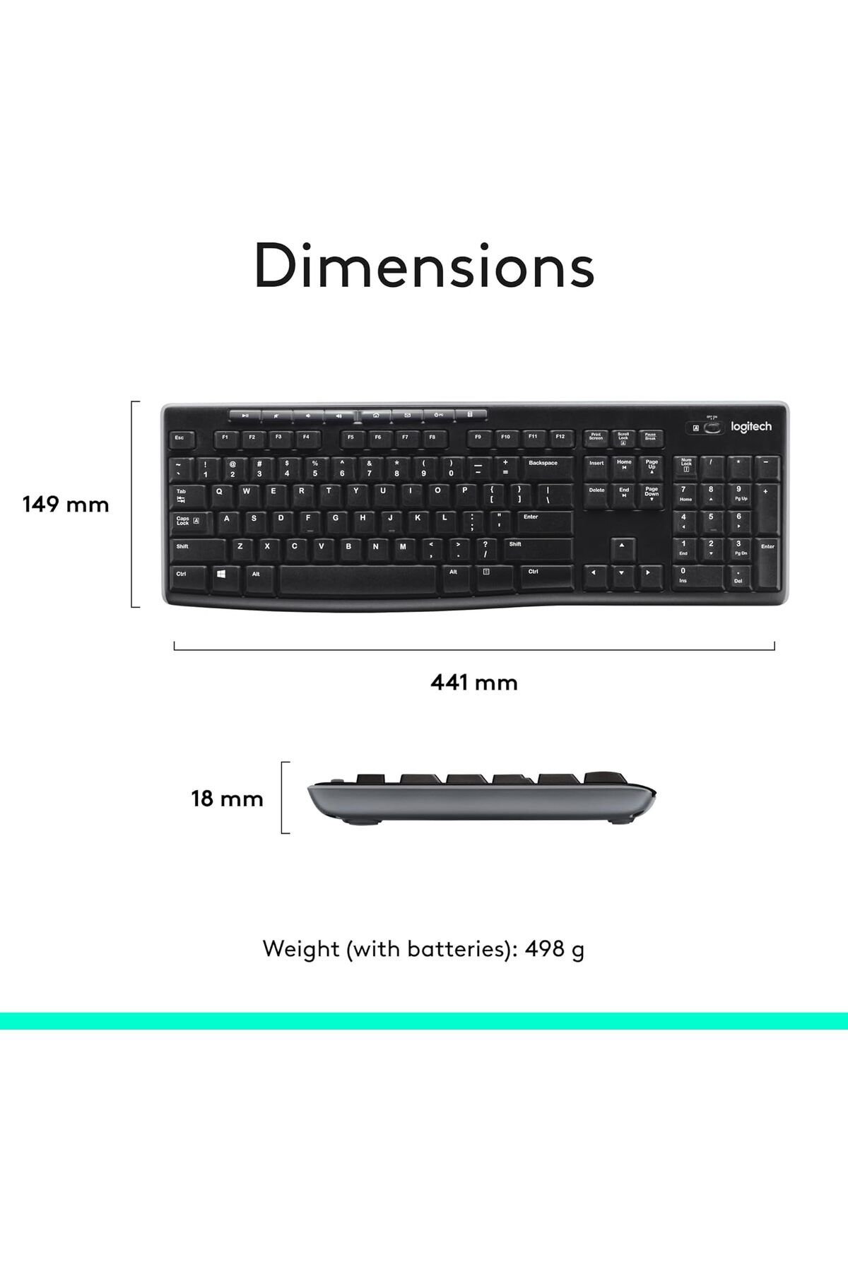 logitech-MK270 Wireless Keyboard and Mouse Combo 8