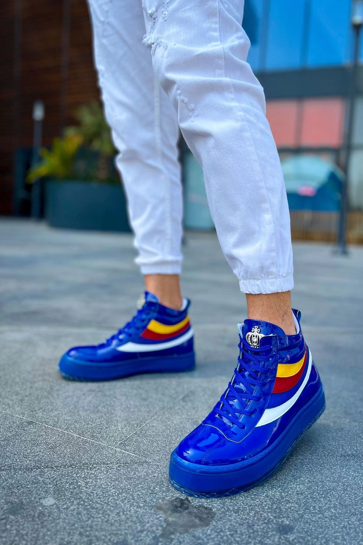 Chekich-Ch973 Majesty Mt Ανδρικές Μπότες Navy Blue 4