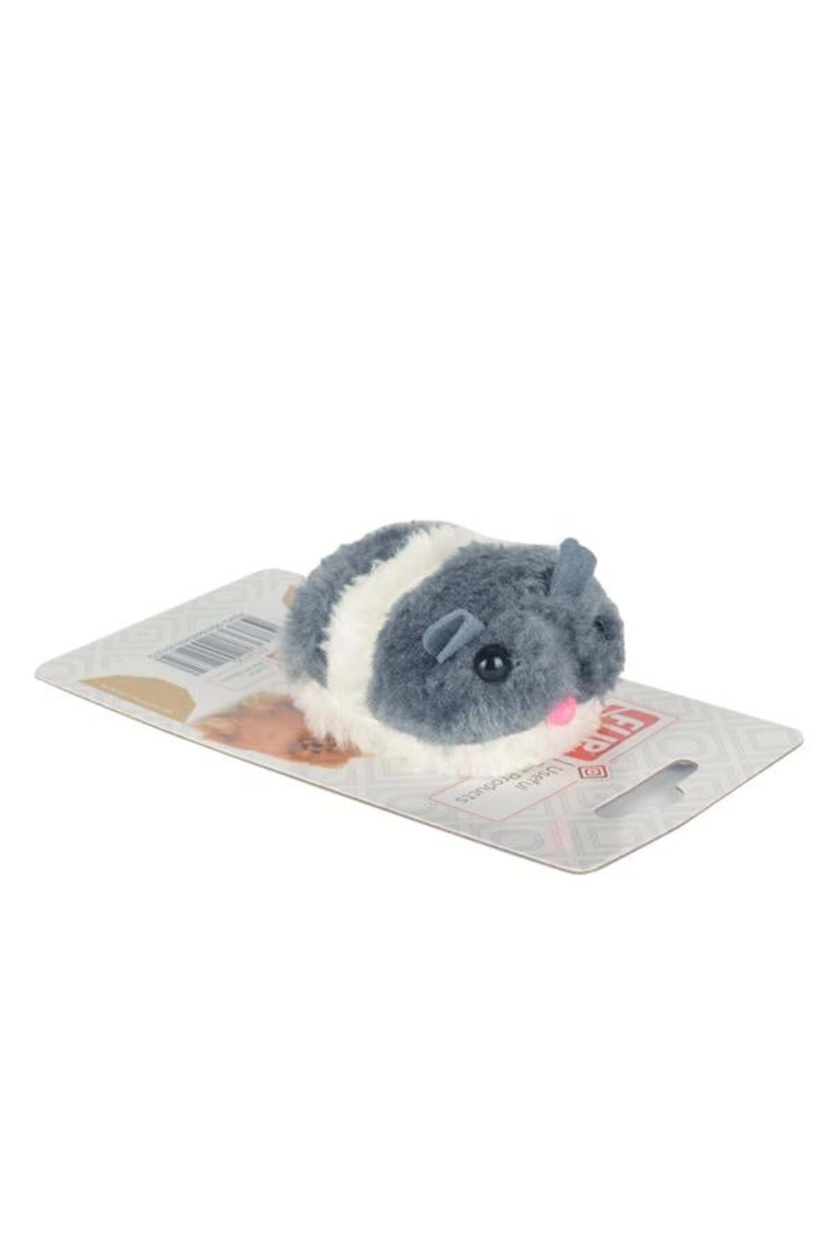 Flip Titreşimli Peluş Kedi Oyuncağı Fare
