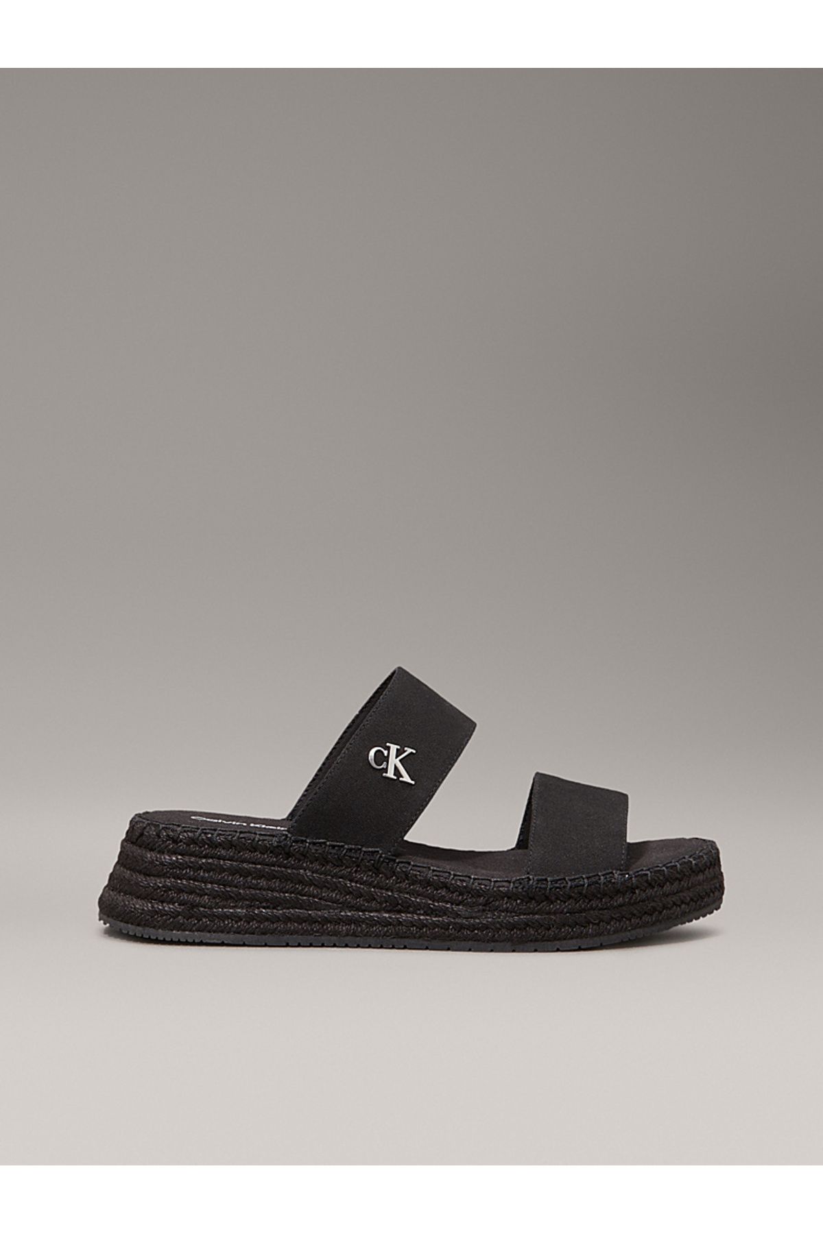 Calvin Klein Canvas Platform Espadrilles