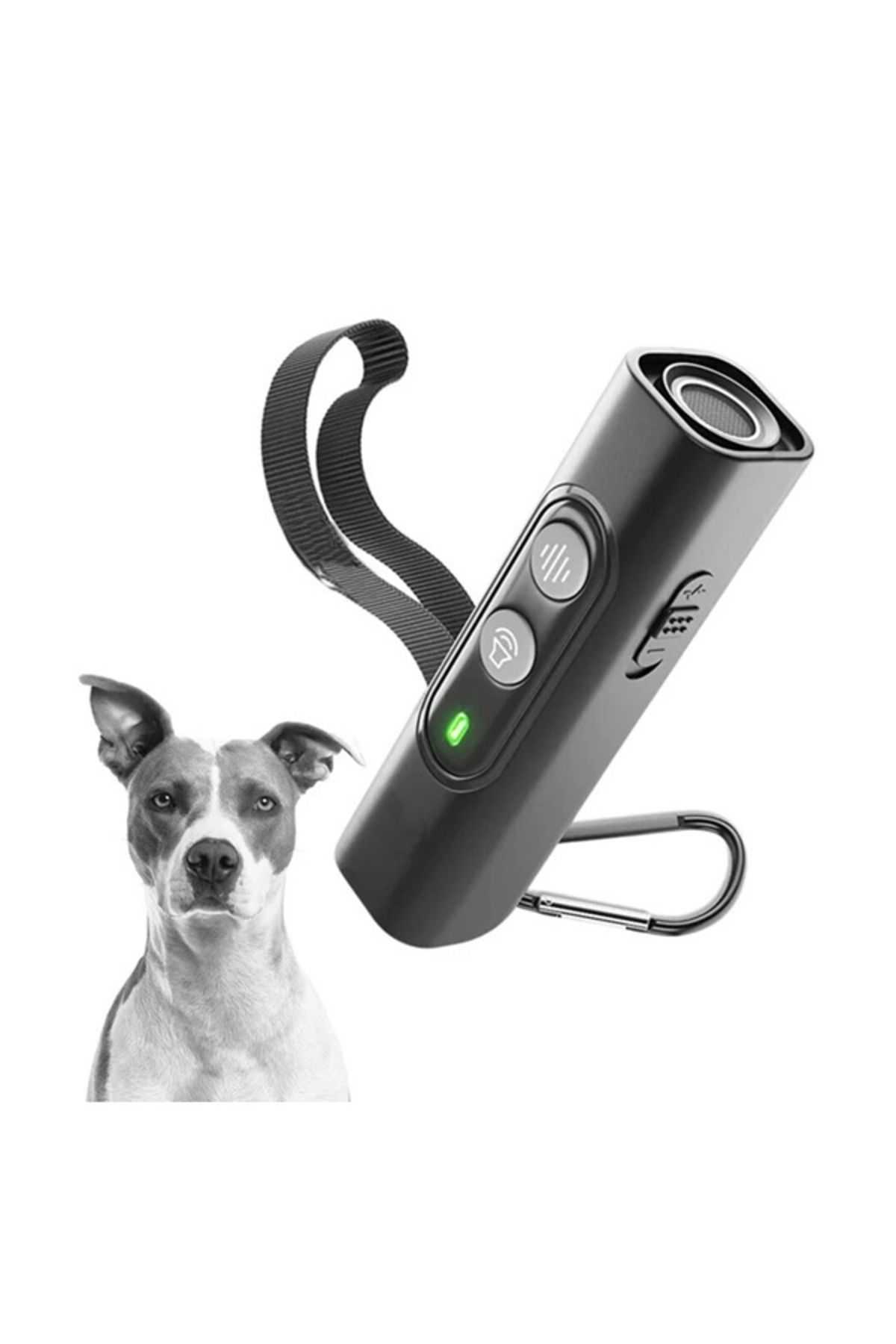Depox-Ultrasonic Device Against Aggressive Dogs, Pet Training, 2 Frequency Modes, Black 2