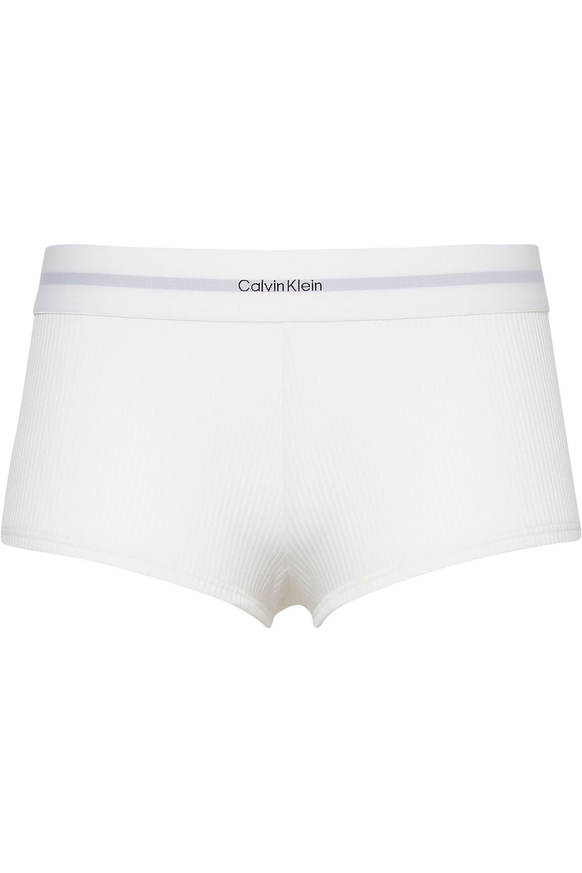 Calvin Klein Kadın Beyaz Boyshort