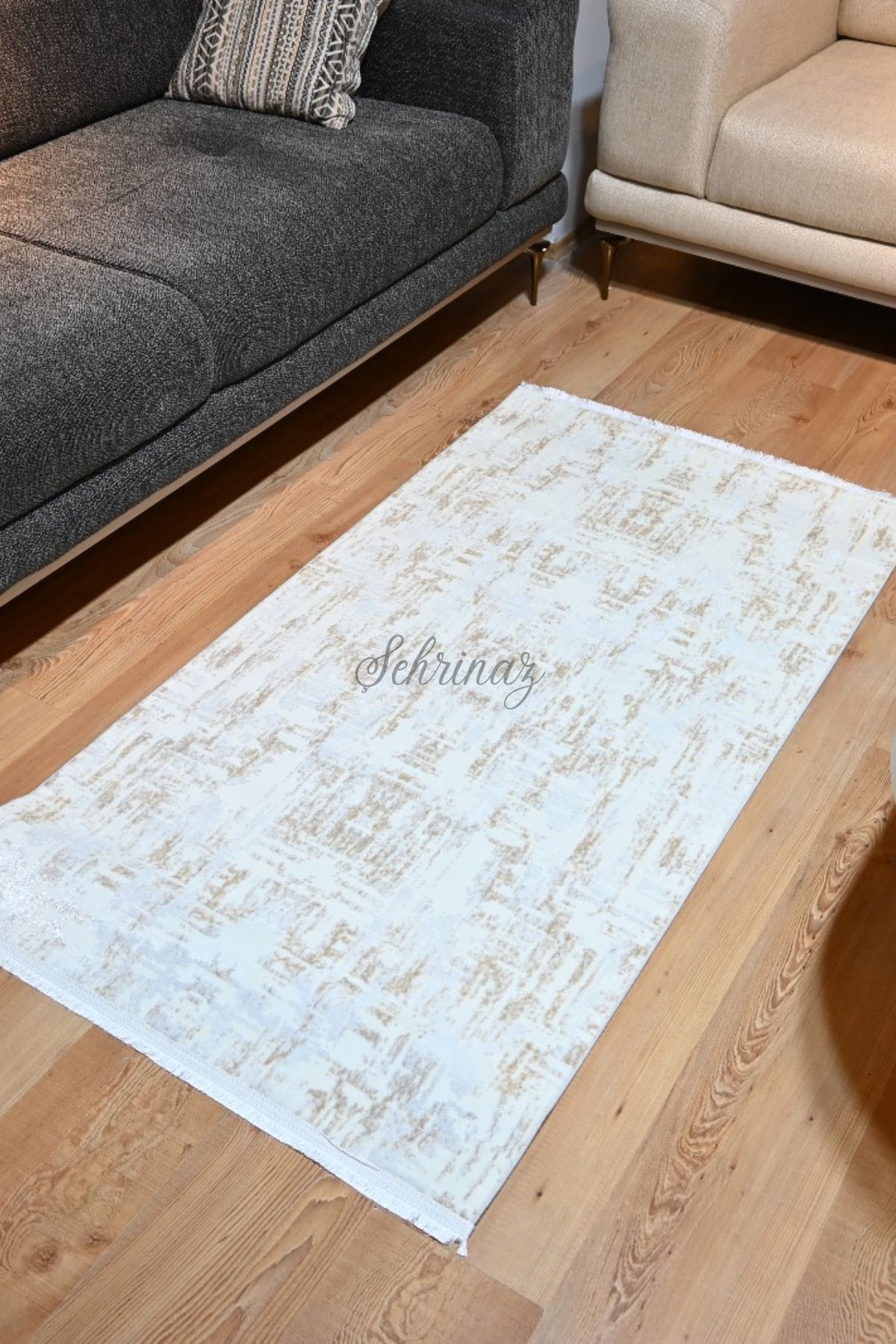 Şehrinaz Sisal Halısı Dekor Salon Halısı Yıkanabilir Halı Salon Aksesuarları Dokuma Halı Kaymaz Taban Lüks