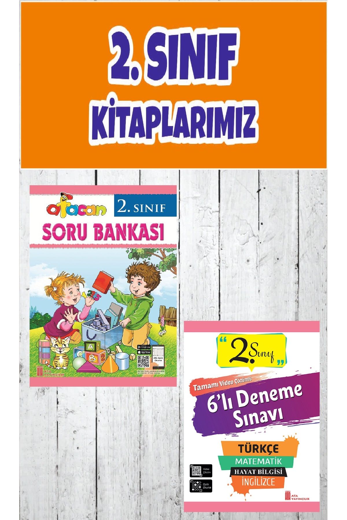Ata Yayıncılık 2.Sınıf Afacan Soru Bankası+ 6 lı Deneme Sınavı